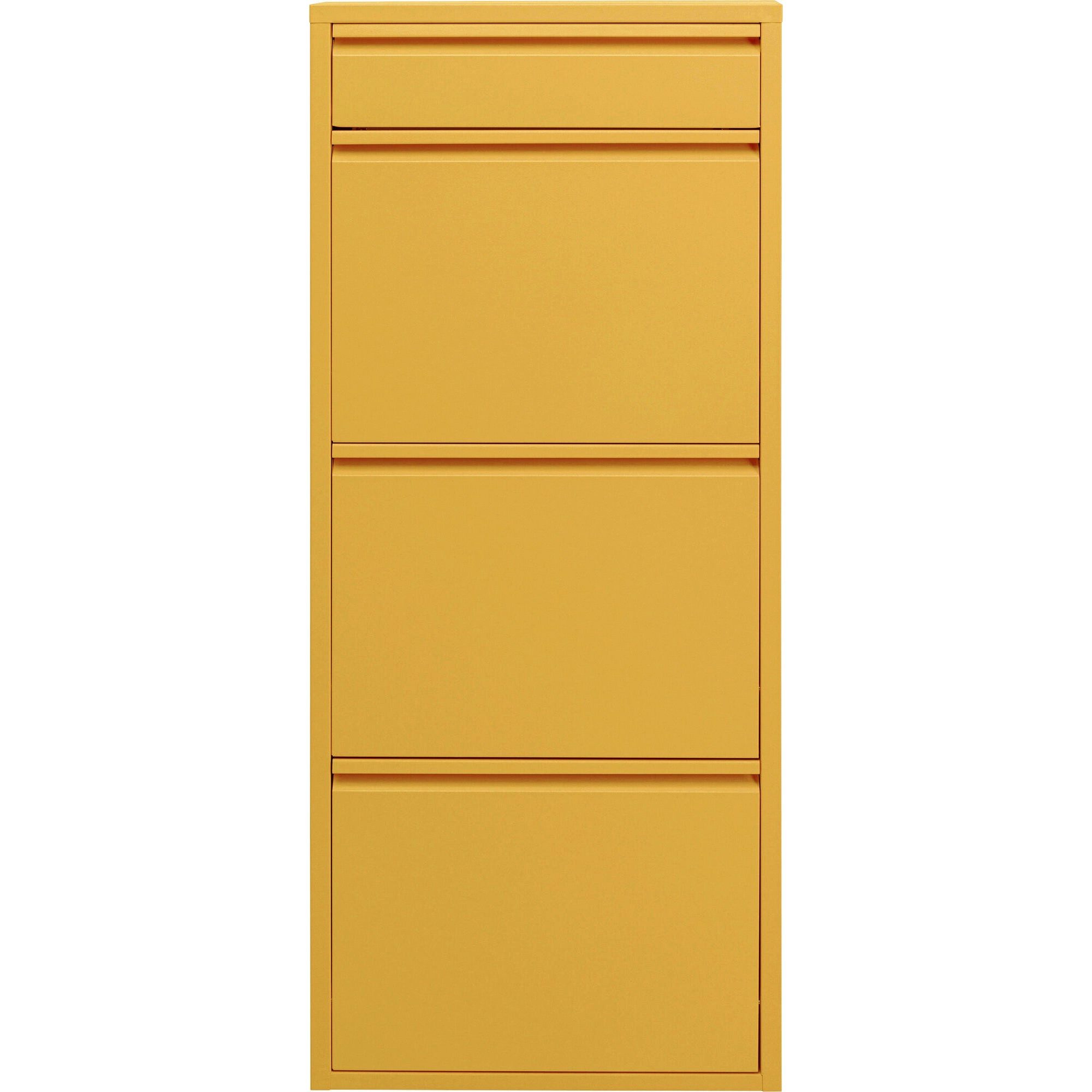 Kare Design Schuhschrank Caruso schmaler Schuhkipper mit 3+1 Klappen