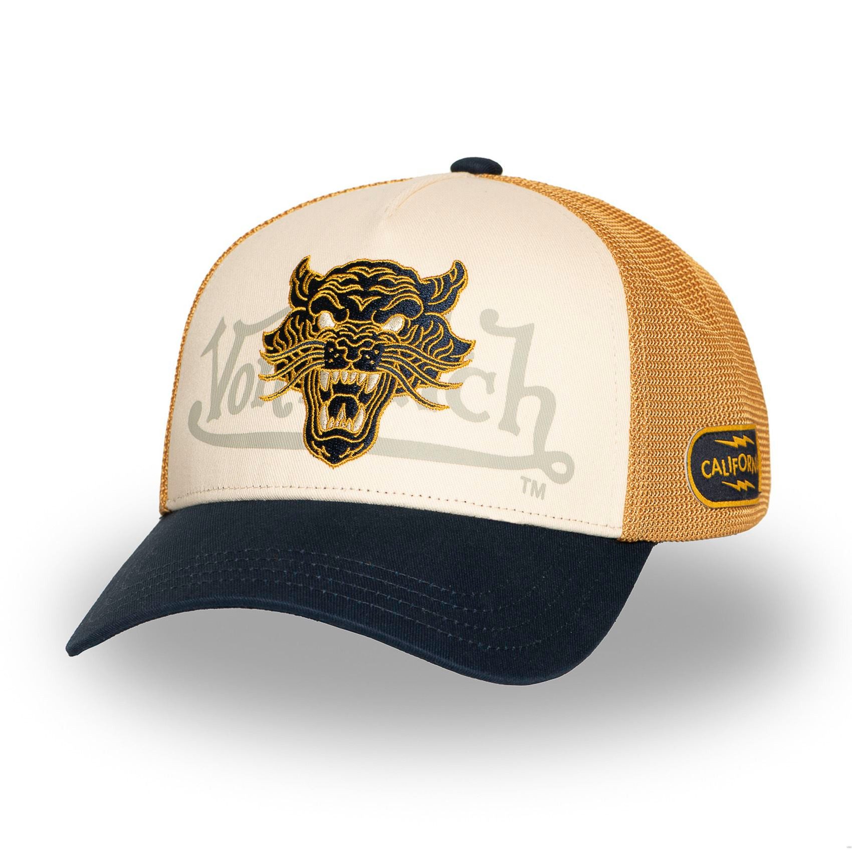 Von Dutch Trucker Cap Von Dutch Originals Trucker Cap - PREMIUM - Animimal Patch (Basecap, Meshcap, Trucker Kappe)