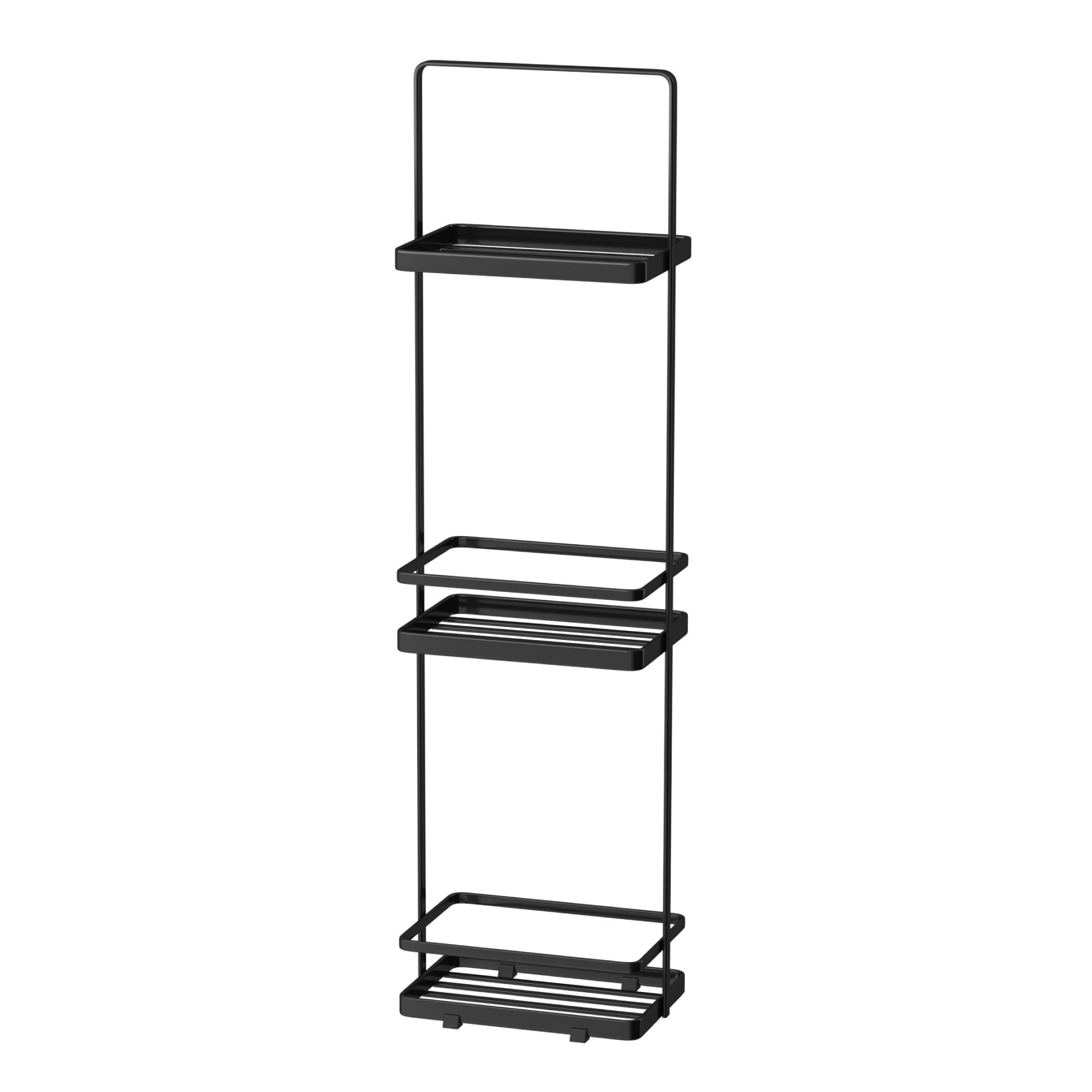 doporro Badregal Badezimmerregale Duschregal Duschablage ohne Bohren 3 Ebenen Reglo02