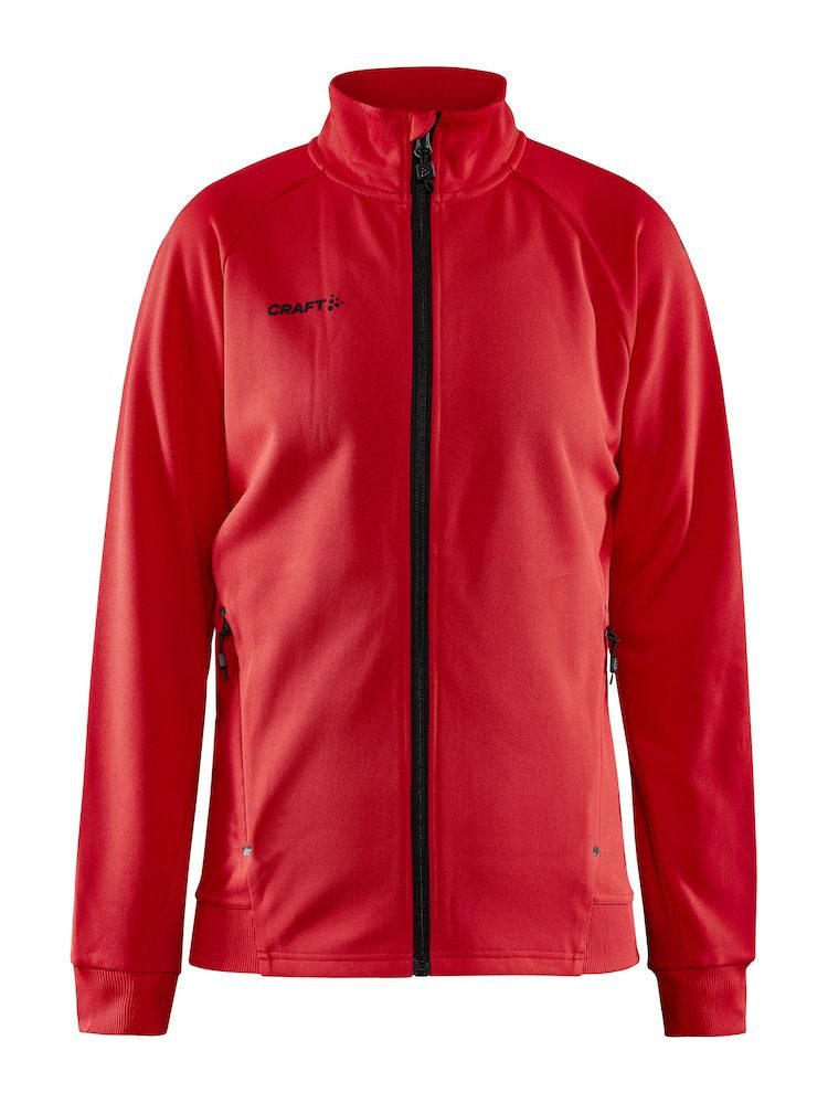 Craft Trainingsjacke ADV Unify (funktionelles Recyclingpolyester) rot Damen