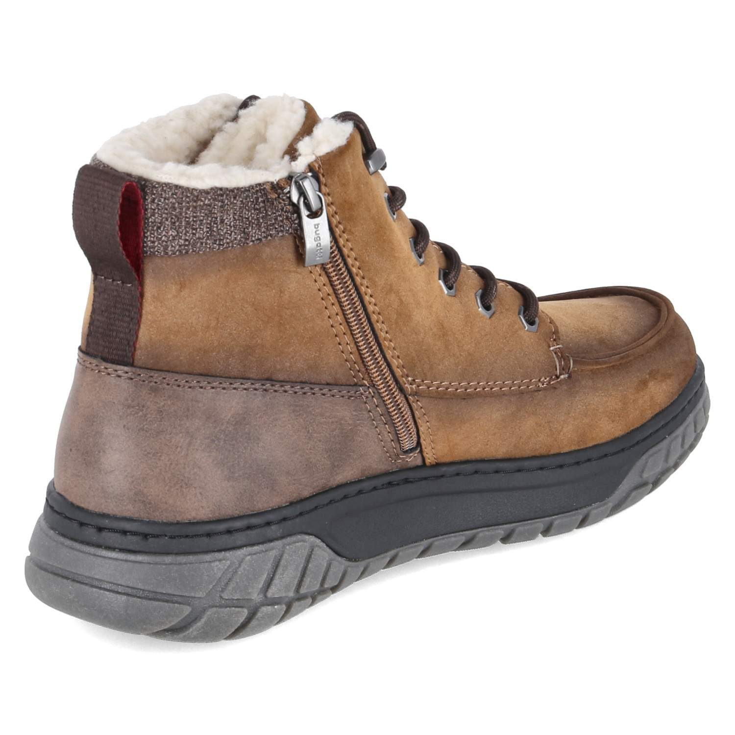 bugatti Bugatti 321AU9505500-6300 Herren Textil & Synthetik brown Schnürstiefel