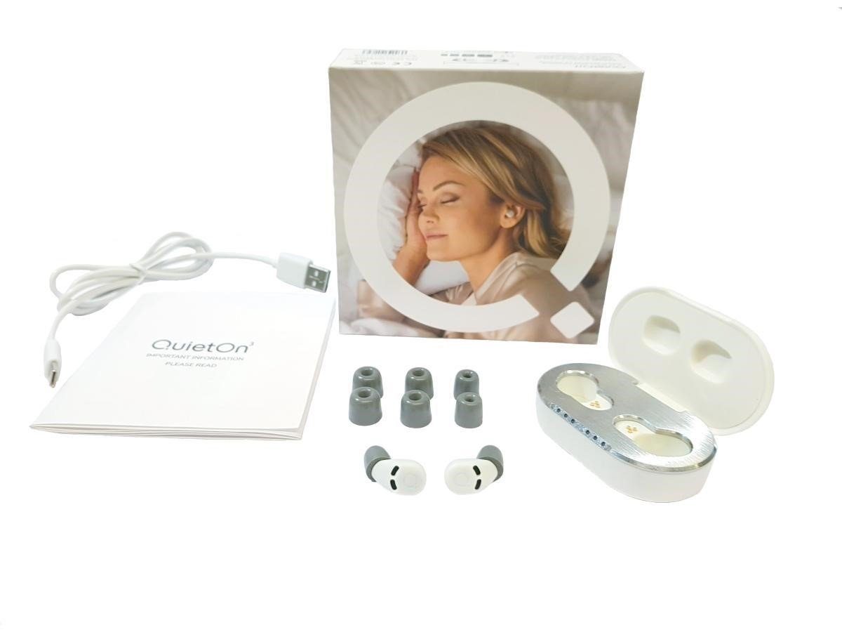 QuietOn QuietOn - Geräuschunterdrückung Ohrstöpsel Schlaf-Kopfhörer Schnarchen anderen und von Geräuschunterdrückung Schlaf Unterdrückung Umgebungsgeräusche) (Aktive zur ruhigen einen für