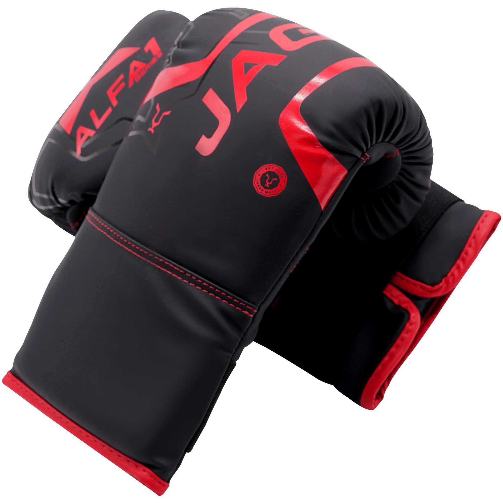 JAG GEARS Boxhandschuhe Boxhandschuhe MMA, Kickboxen, Sparring, Kampfsport Handschuhe (Set, 1x pair Boxing Mitts), Unisex Design • Stabiler Klettverschluss mit Handgelenkstütze