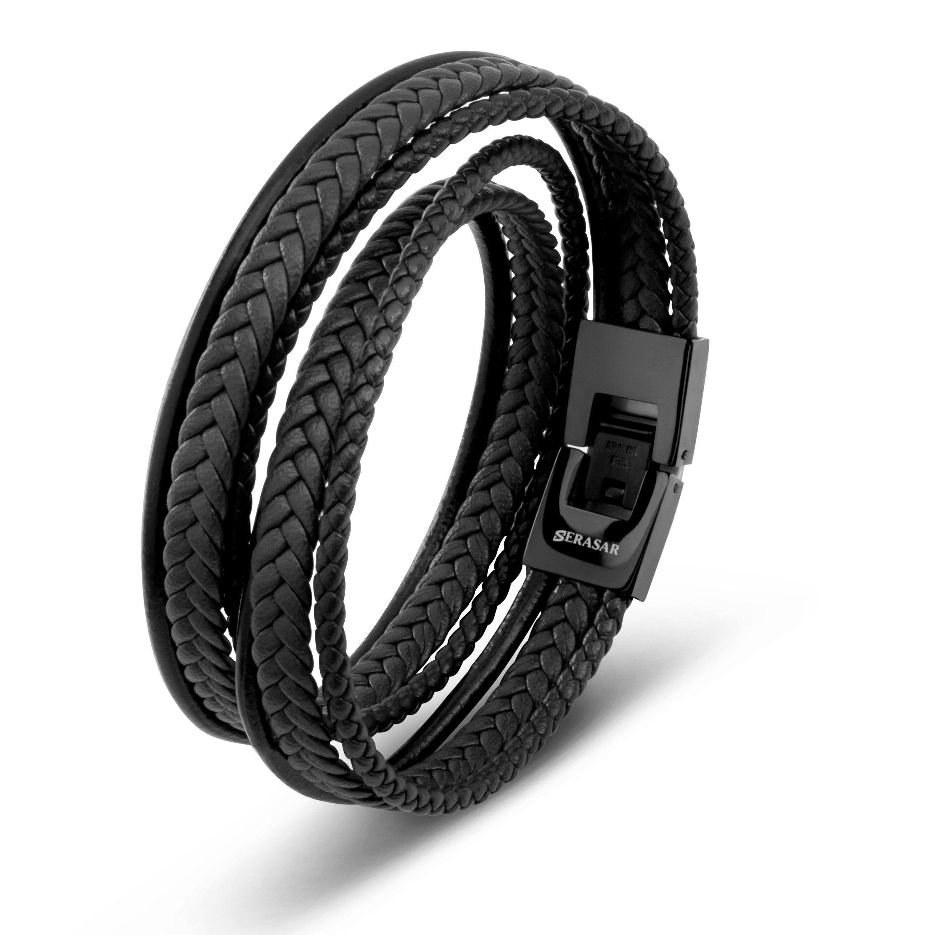 Lederarmband "Wrap" für Männer, perfektes Geschenk für ihn