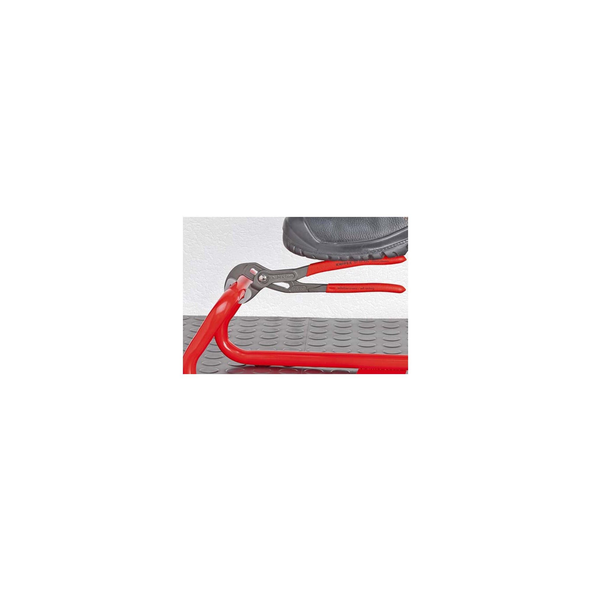 Knipex Wasserpumpenzange KNIPEX 87 03 250 Cobra® Hightech-Wasserpumpenzange mit rutschhemmendem