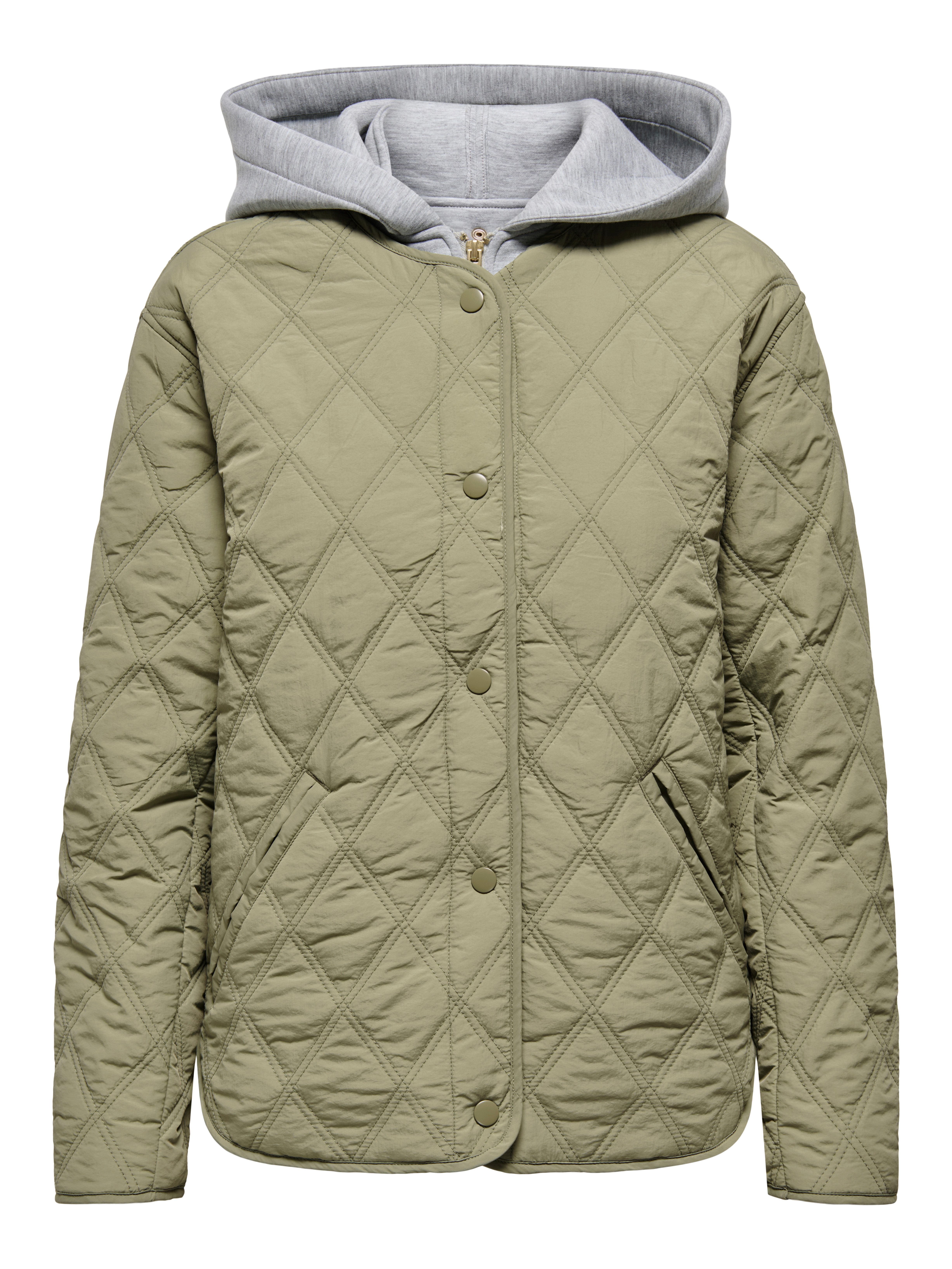 Steppjacke ONLRISSO LIFE HOOD QUILT JACKET CC OTW