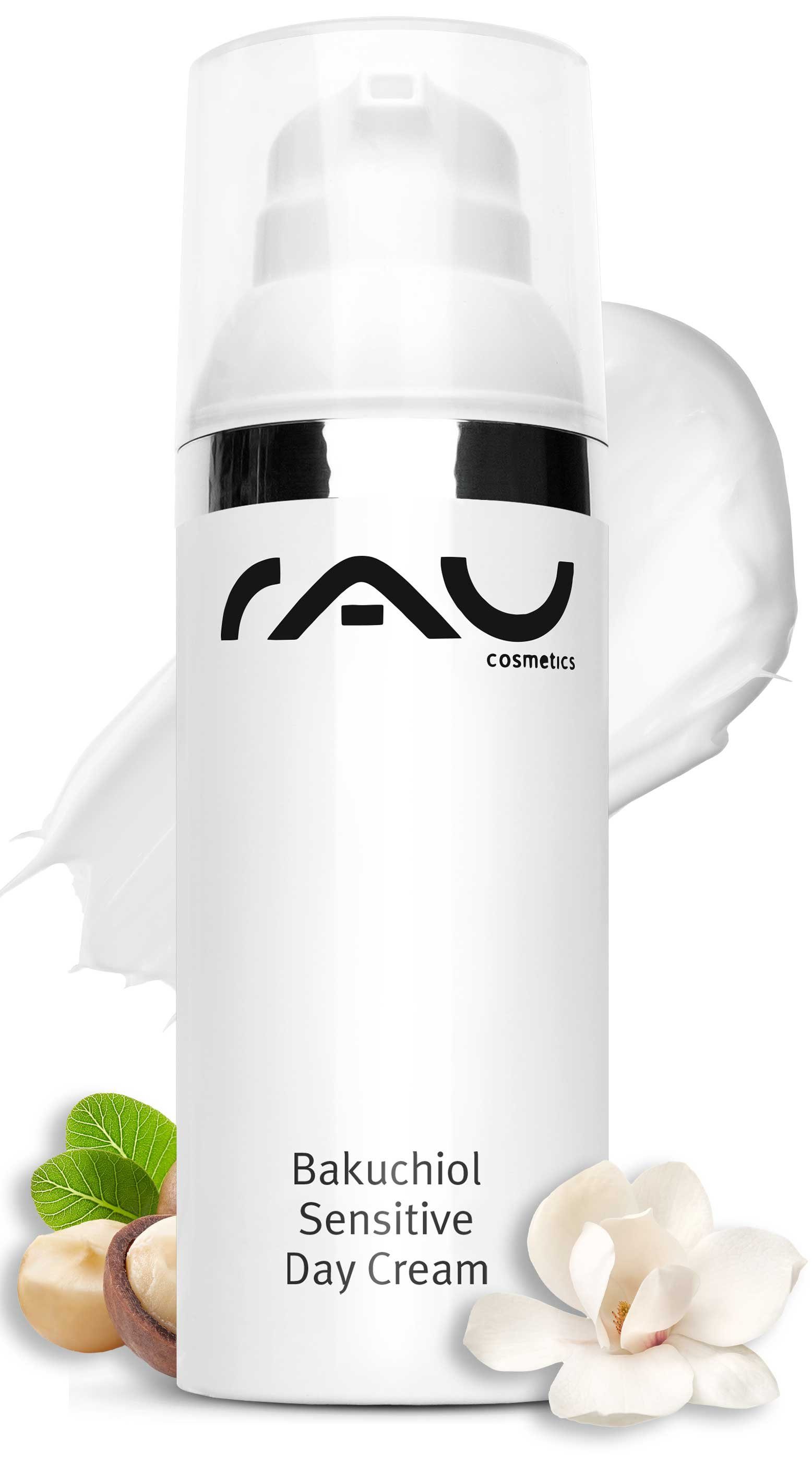 RAU Cosmetics Anti-Aging-Creme Gesichtscreme Day Cosmetics Bakuchiol Sensitive 1-tlg., Cream, RAU