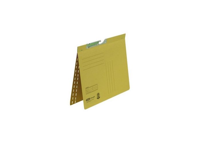 ELBA Hängeregistereinsatz Pendelhefter DIN A4 250g/m² kaufmännische Heftung mit Organisationsaufdruck Manilakarton gelb