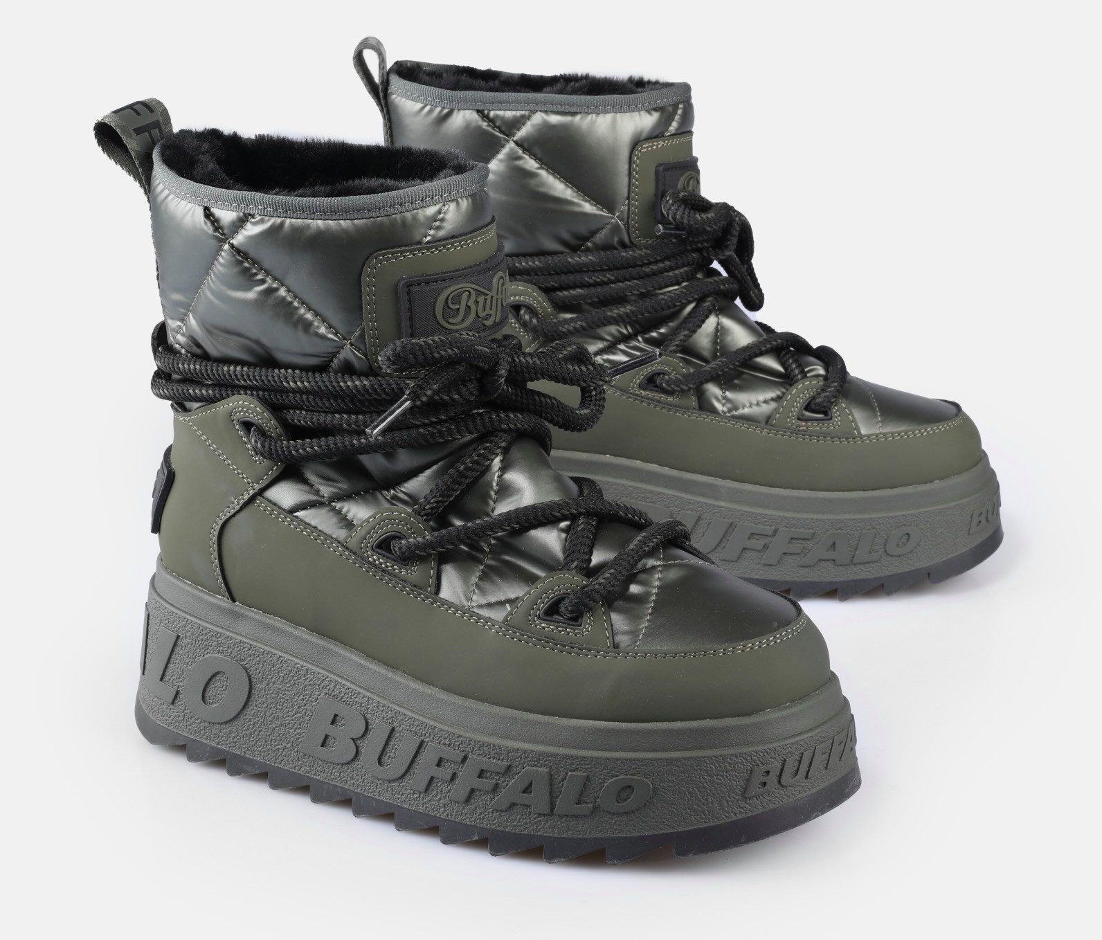 Buffalo ELIZA Snowboots Winterboots, Schnürboots, Schlupfboots mit Warmfutt günstig online kaufen