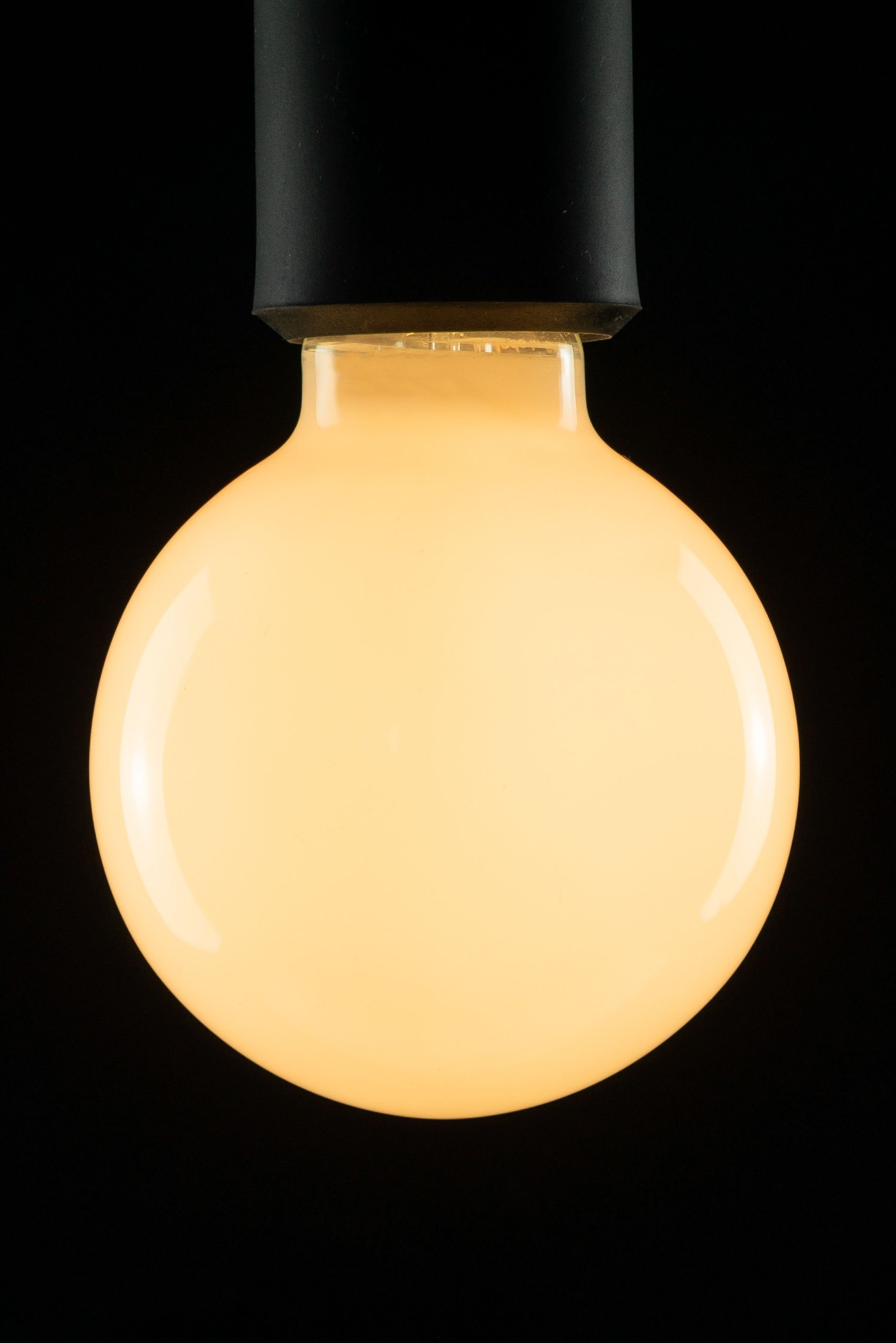 SEGULA LED-Leuchtmittel Warmweiß, Line, St., 1 Globe opal, Vintage 80 dimmbar, E27 E27
