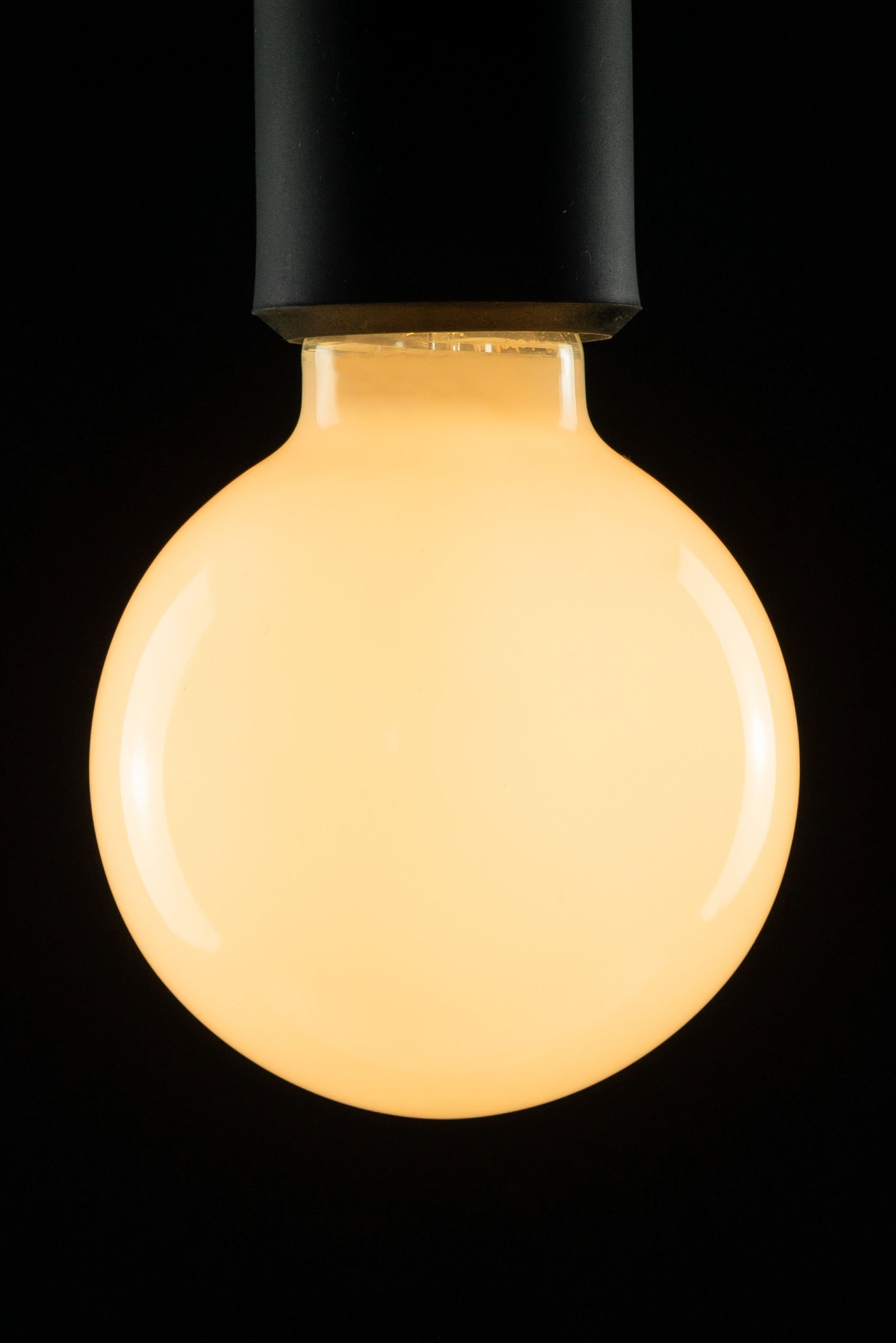 SEGULA LED-Leuchtmittel Vintage Line, E27, 1 St., Warmweiß, dimmbar, Globe 80 opal, E27