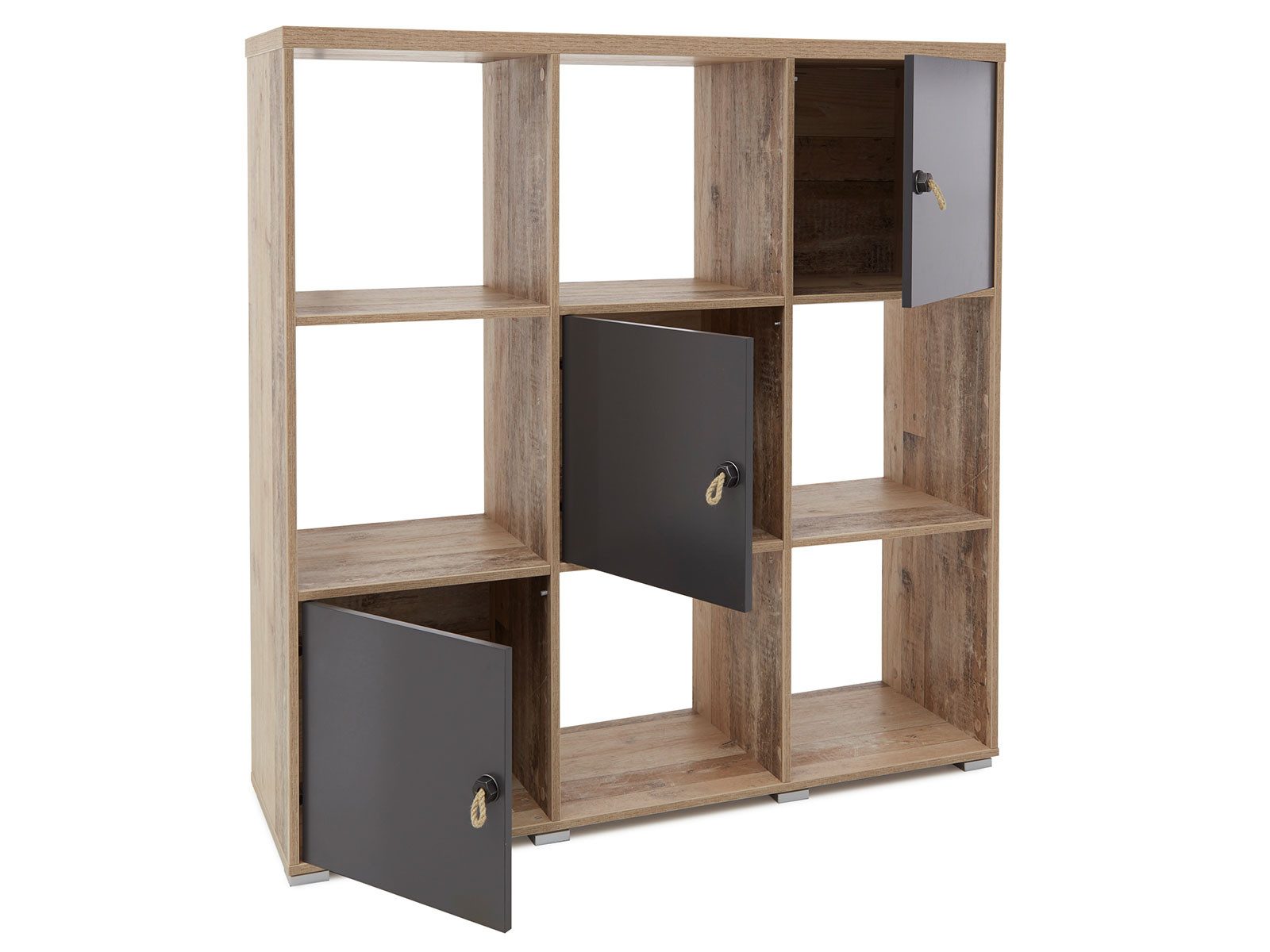 Begabino Regal 122,5 x 126,5 x 38 cm (B/H/T)