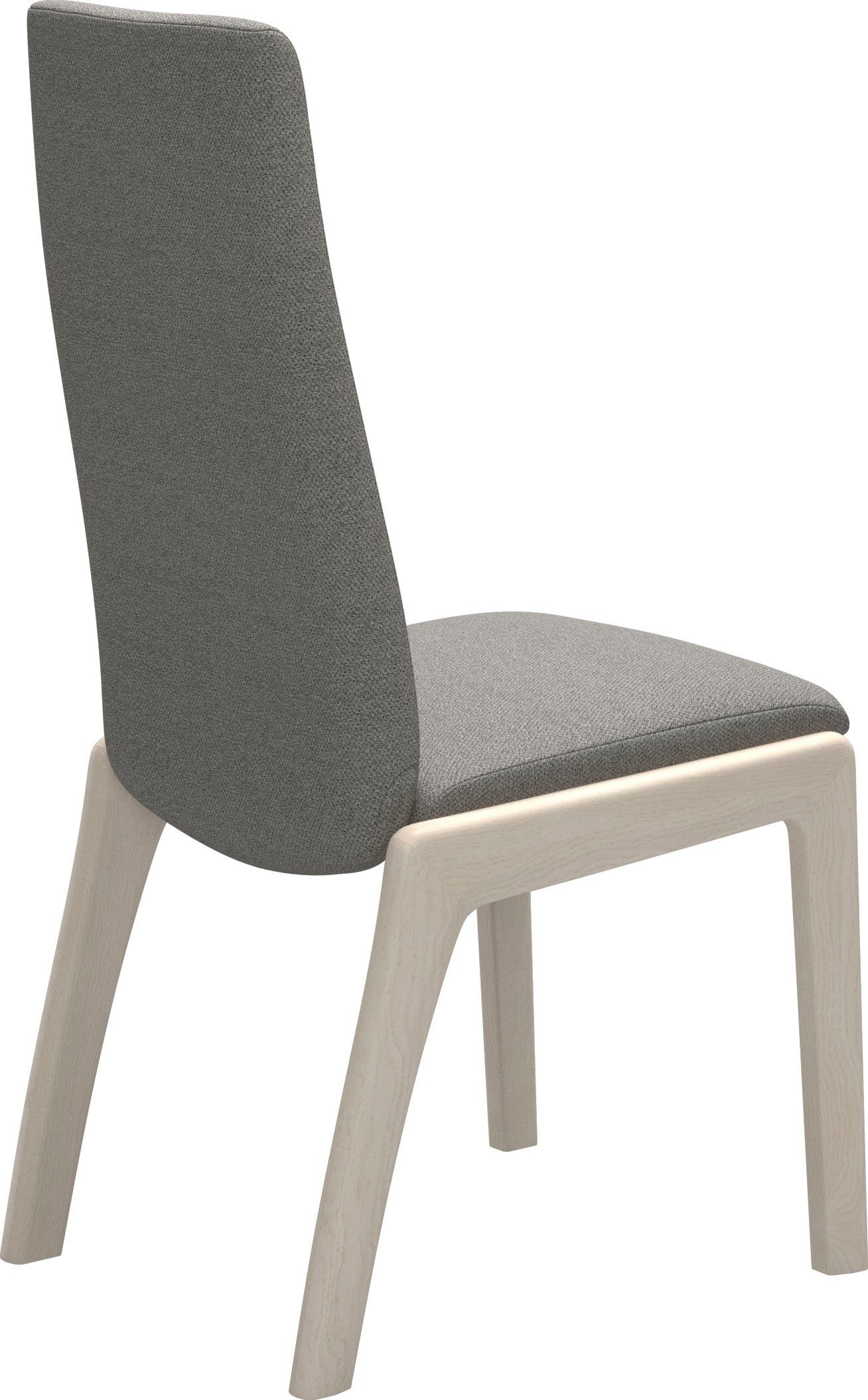 High in Stressless® abgerundeten Laurel, Back, gekalkt Eiche Polsterstuhl M, Beinen Größe mit