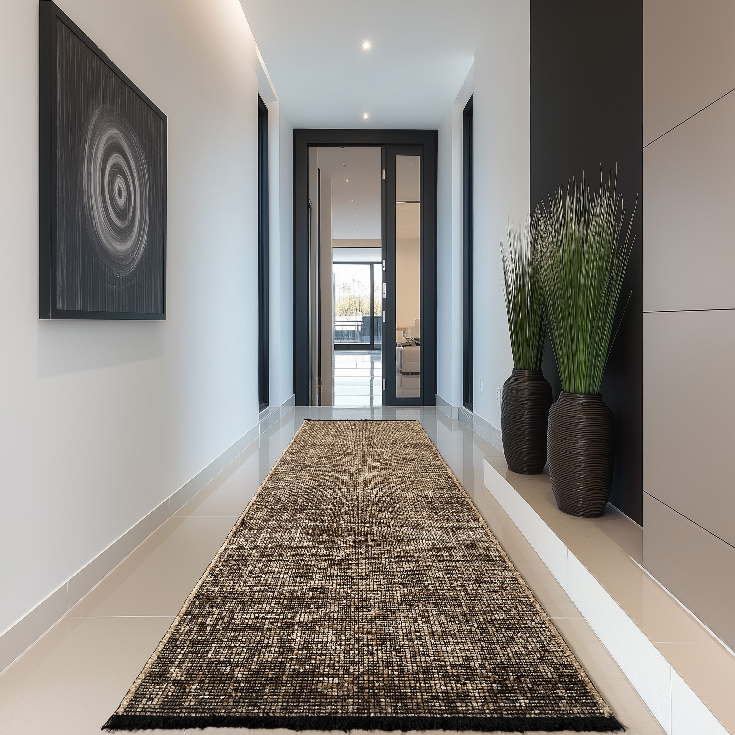 Carpettex Veloursteppich Boho Design, Läufer, Höhe: 7 mm, Baumwolle, Waschb günstig online kaufen