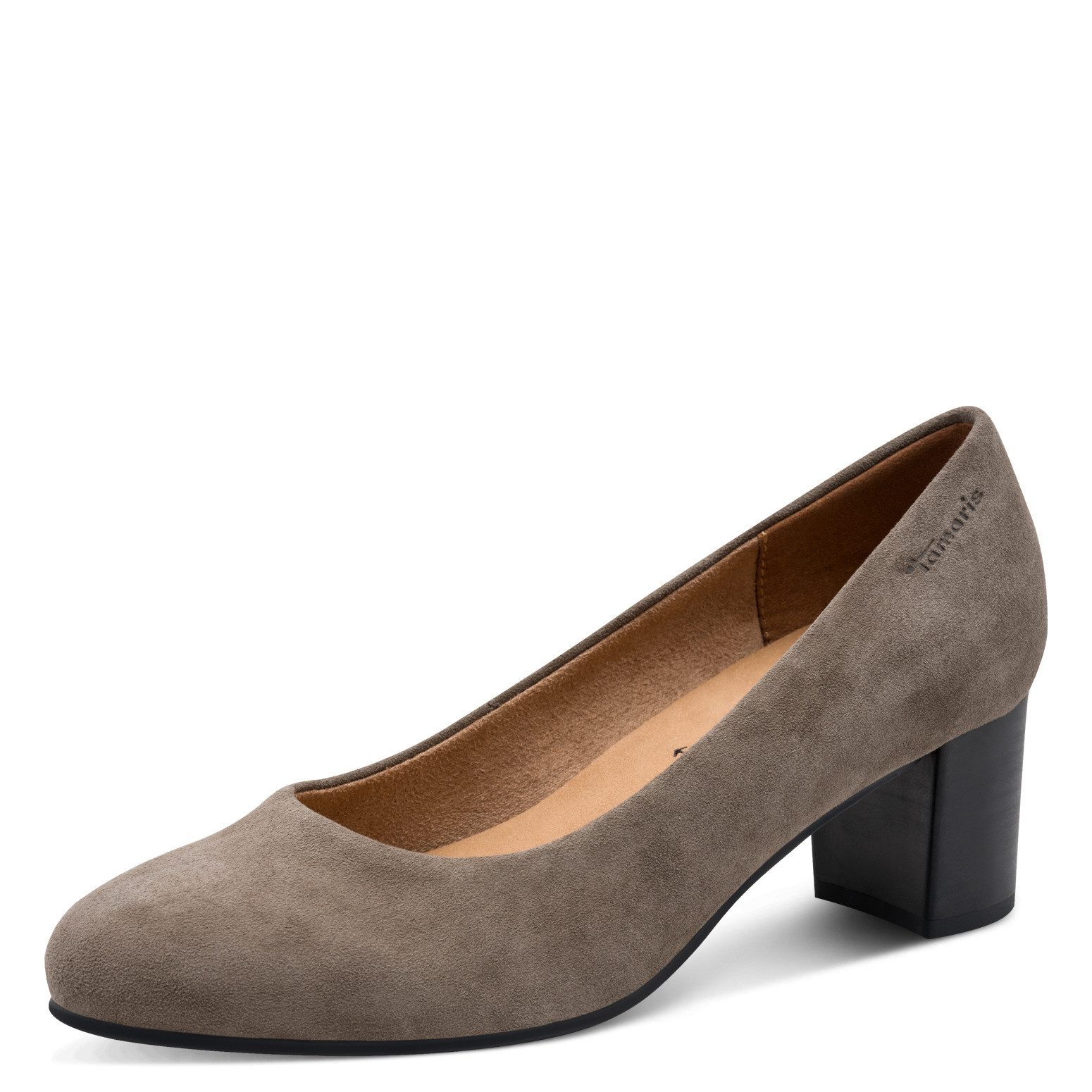 Tamaris Tamaris Damen Pumps 8-82400-47-377 TAUPE SUEDE Pumps – Bild 2 von 5