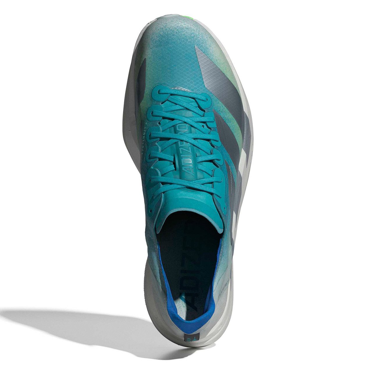 adidas Performance adidas Adizero Pro 4 Herren Hi-Res Aqua Iron Metallic Grey One Laufschuh