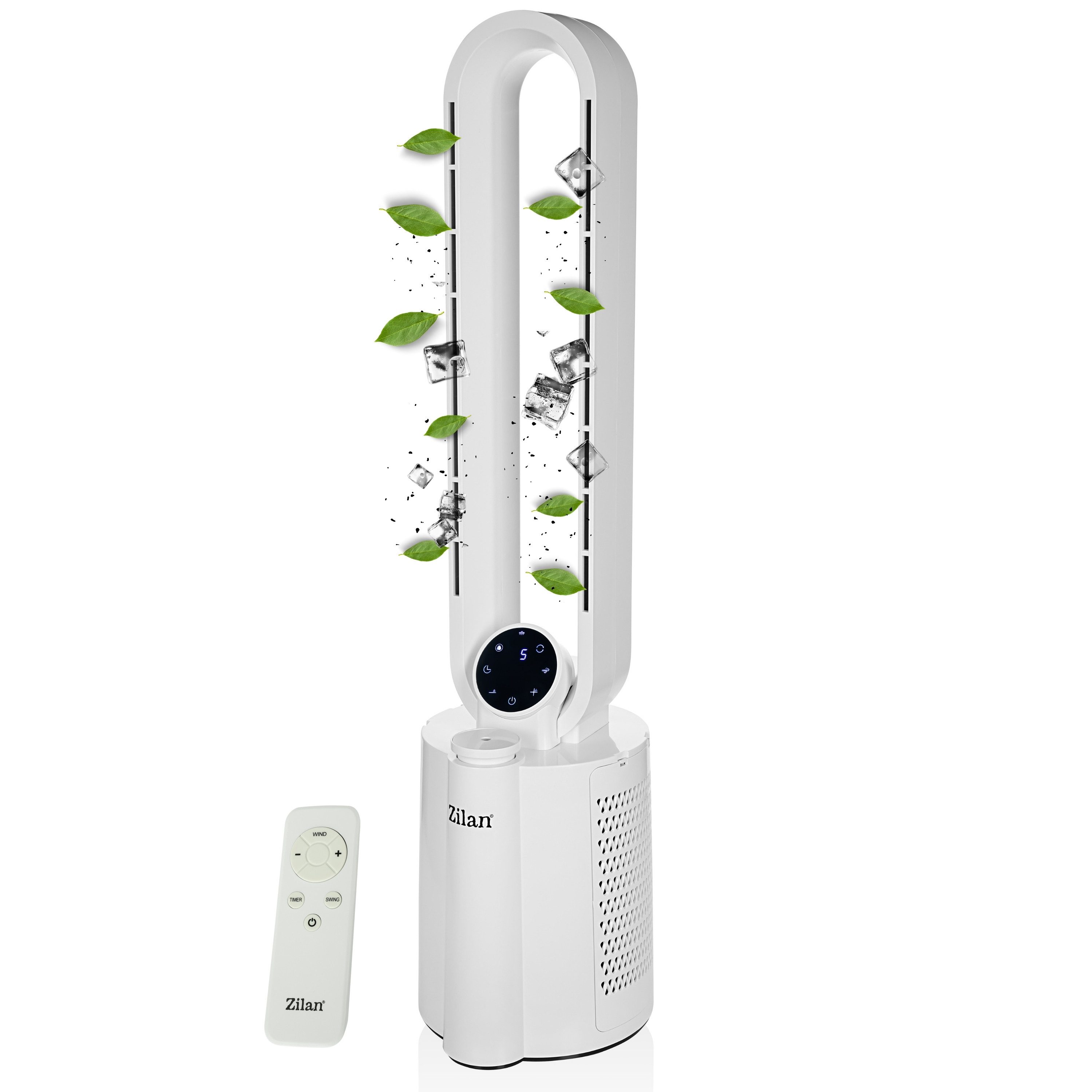 Zilan Turmventilator ZLN-1117, Fernbedienung, Integrierter Luftbefeuchter, günstig online kaufen