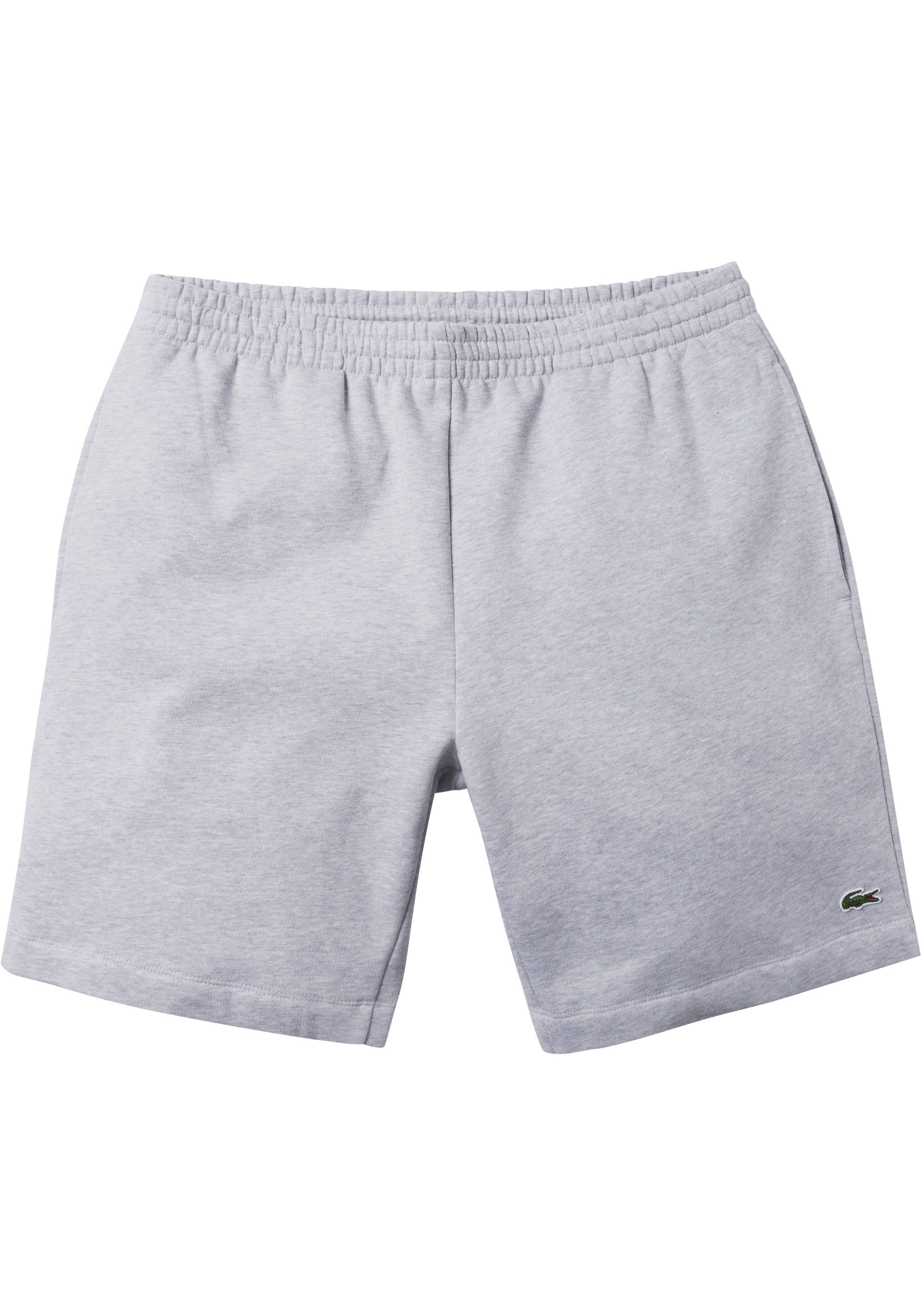 Athleisure-Look Sweatshorts Lacoste coolen im hellgrau