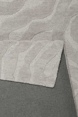 Teppich Bay Edition, Esprit, rechteckig, Höhe: 8 mm, modern und nachhaltig, mit Hoch-Tief Struktur, Wohn-, Schlafzimmer