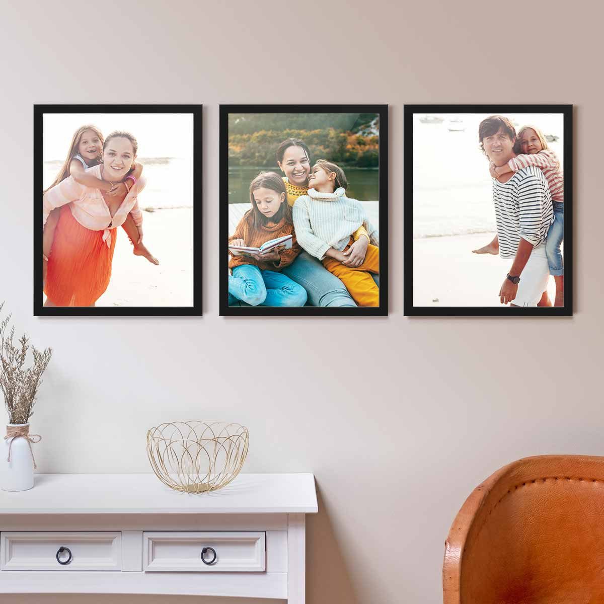 PHOTOLINI Bilderrahmen 3er Set breite Rahmen, günstig online kaufen