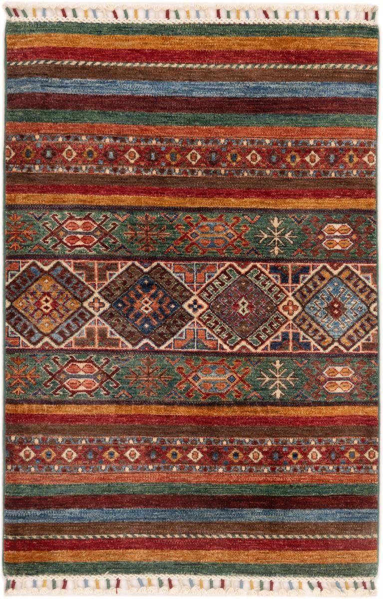 Orientteppich Arijana Shaal 86x125 Handgeknüpfter Orientteppich, Nain Trading, rechteckig, Höhe: 5 mm