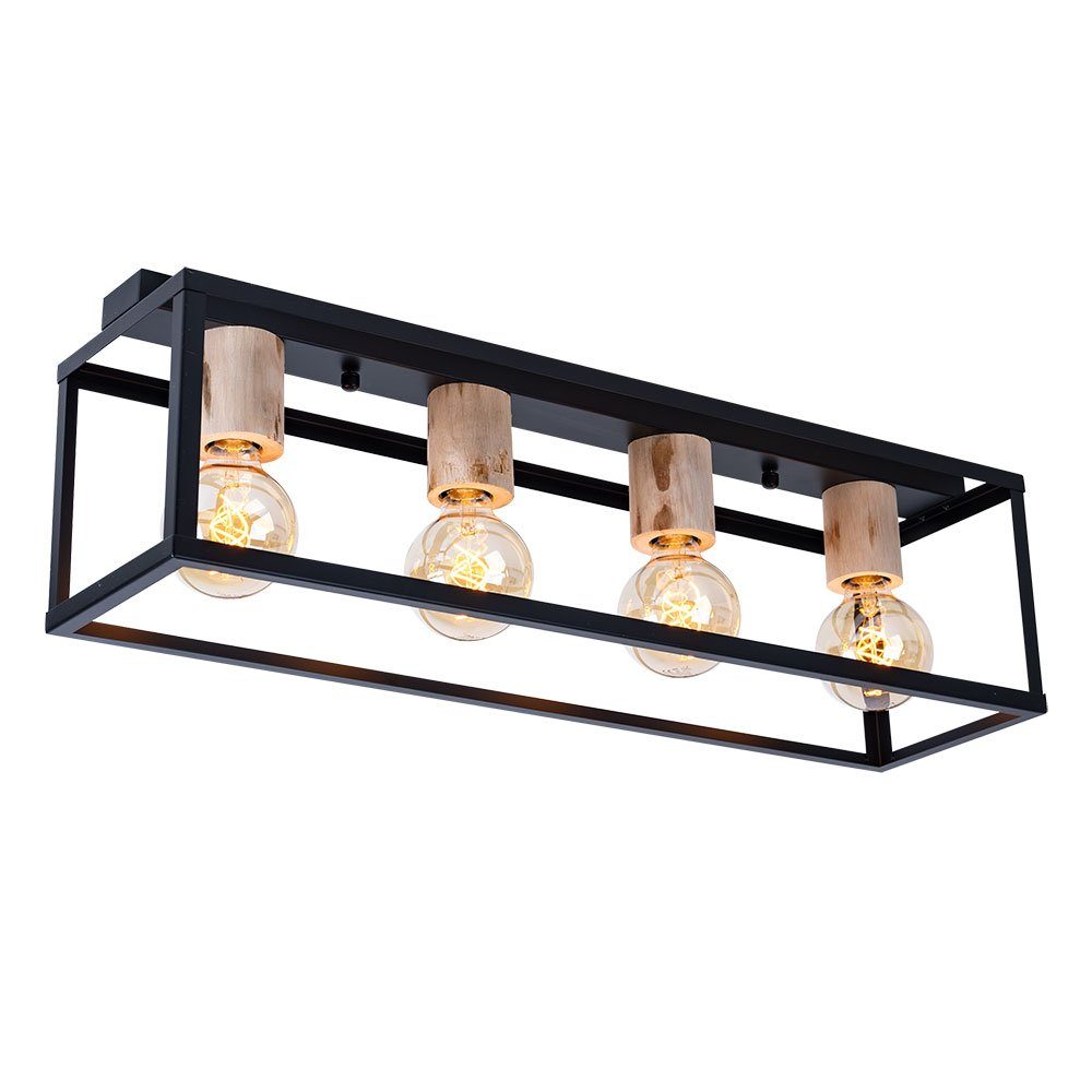 GLOBO LIGHTING Deckenleuchte, Leuchtmittel nicht inklusive, Vintage Decken günstig online kaufen