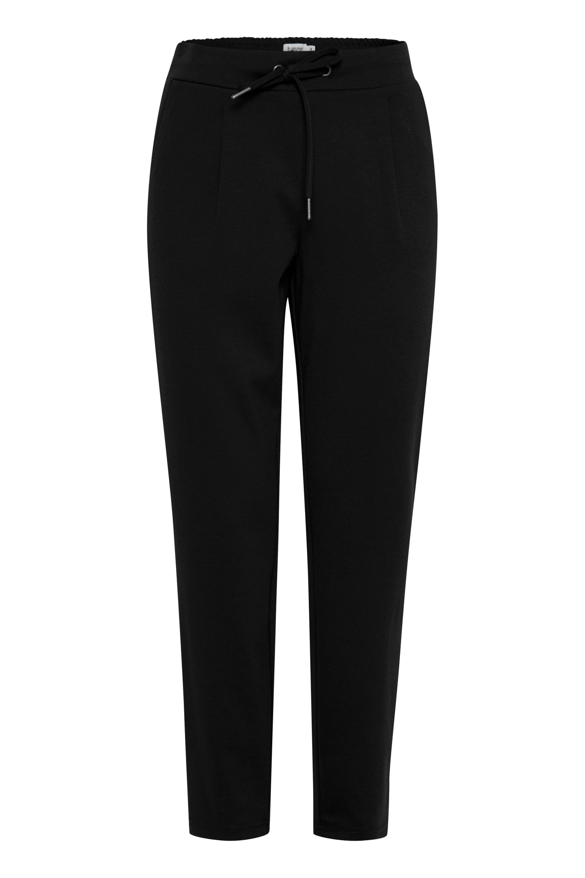 b.young Stoffhose BYRizetta crop pants - 20803903 Stoffhose mit bequemer Passform Black (80001)