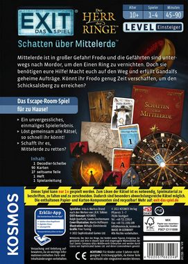 Kosmos Spiel, Rätselspiel EXIT, Das Spiel, Schatten über Mittelerde™, Made in Germany