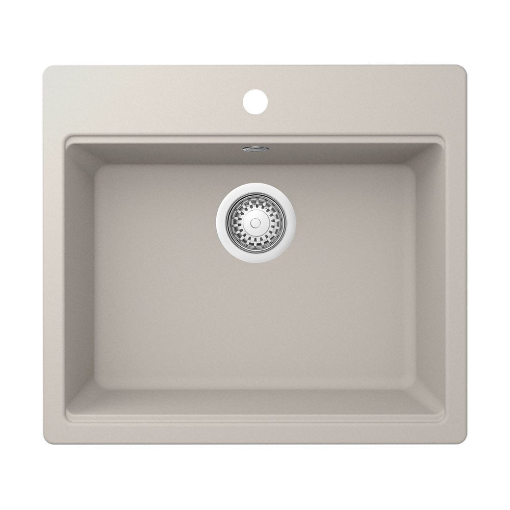 REGINOX Granitspüle Florence 50 Regi-Granite Elite Soft White, 55,6/456 cm