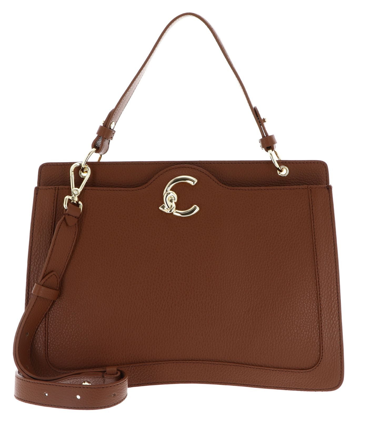 COCCINELLE Handtasche Handbag Grained Leather, aus echtem Rindsleder