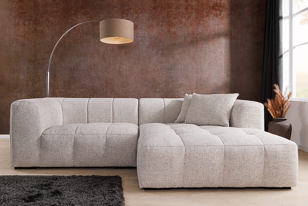 riess-ambiente Ecksofa ZERO GRAVITY 240cm graphit günstig online kaufen