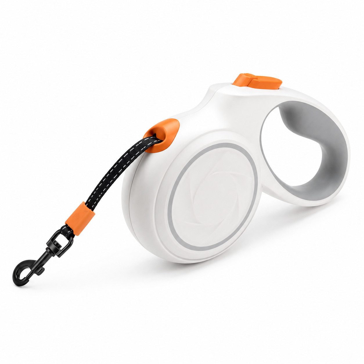 Tekoo Rollleine Hundeleine 5m Gurtband, Reflektierend & Ausziehbar, (Packung), Reflektierendes Gurtband, Verdrehfreier 360° Haken