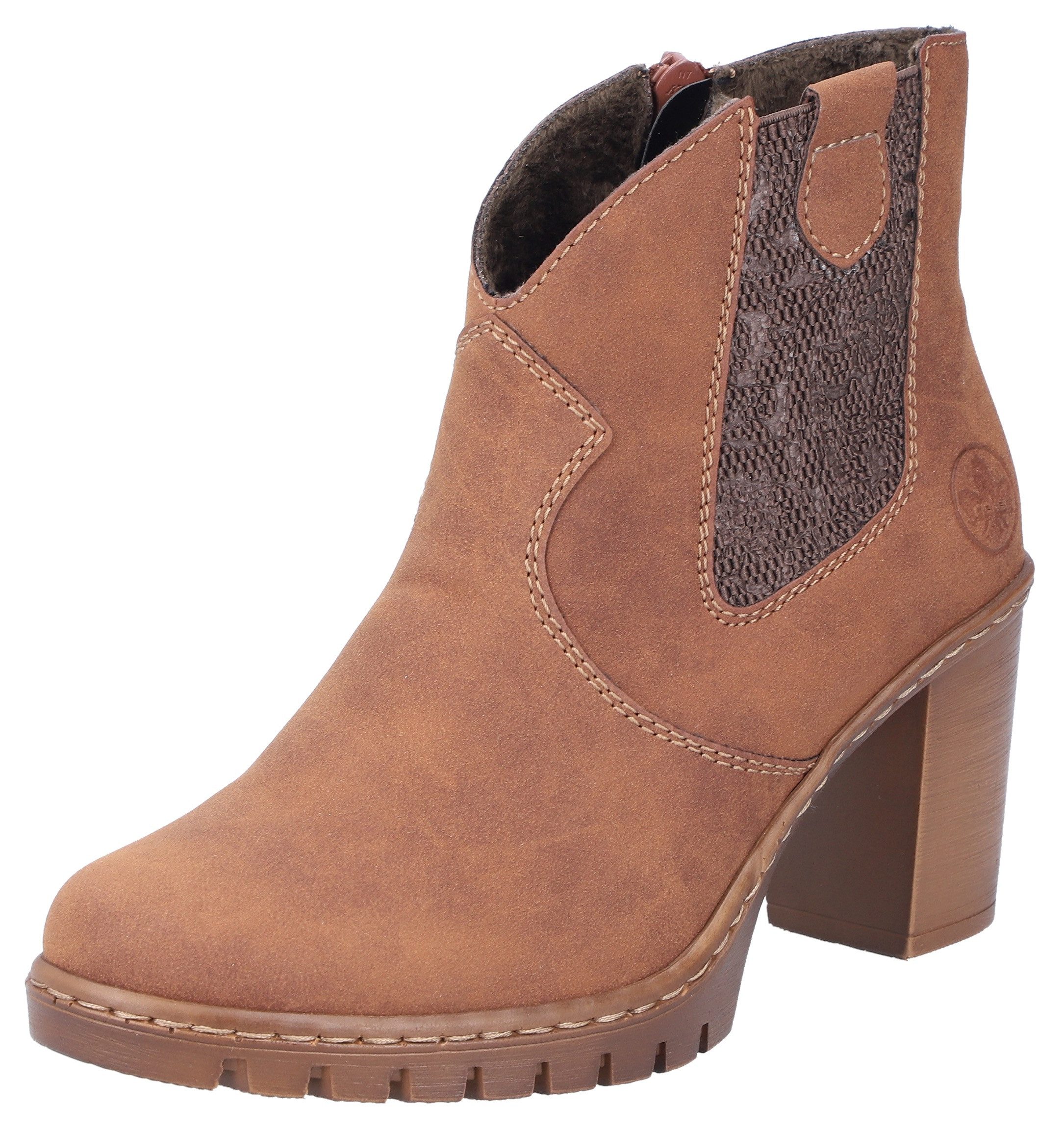 Rieker Cowboy Stiefelette, Westernstiefelette, Stiefelette mit günstig online kaufen