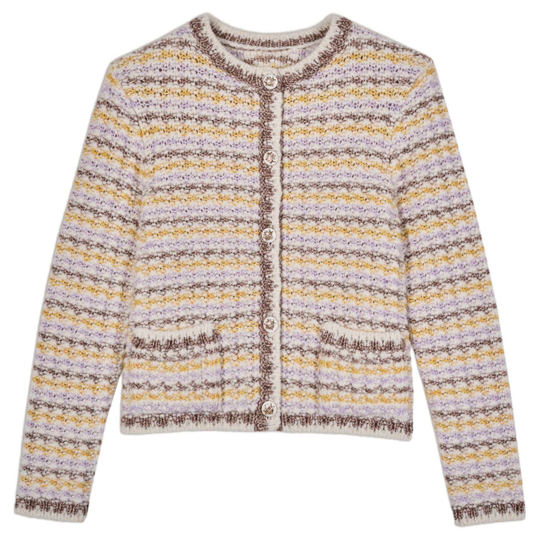 BA&SH Cardigan Strickjacke BILL aus Woll-Gemisch