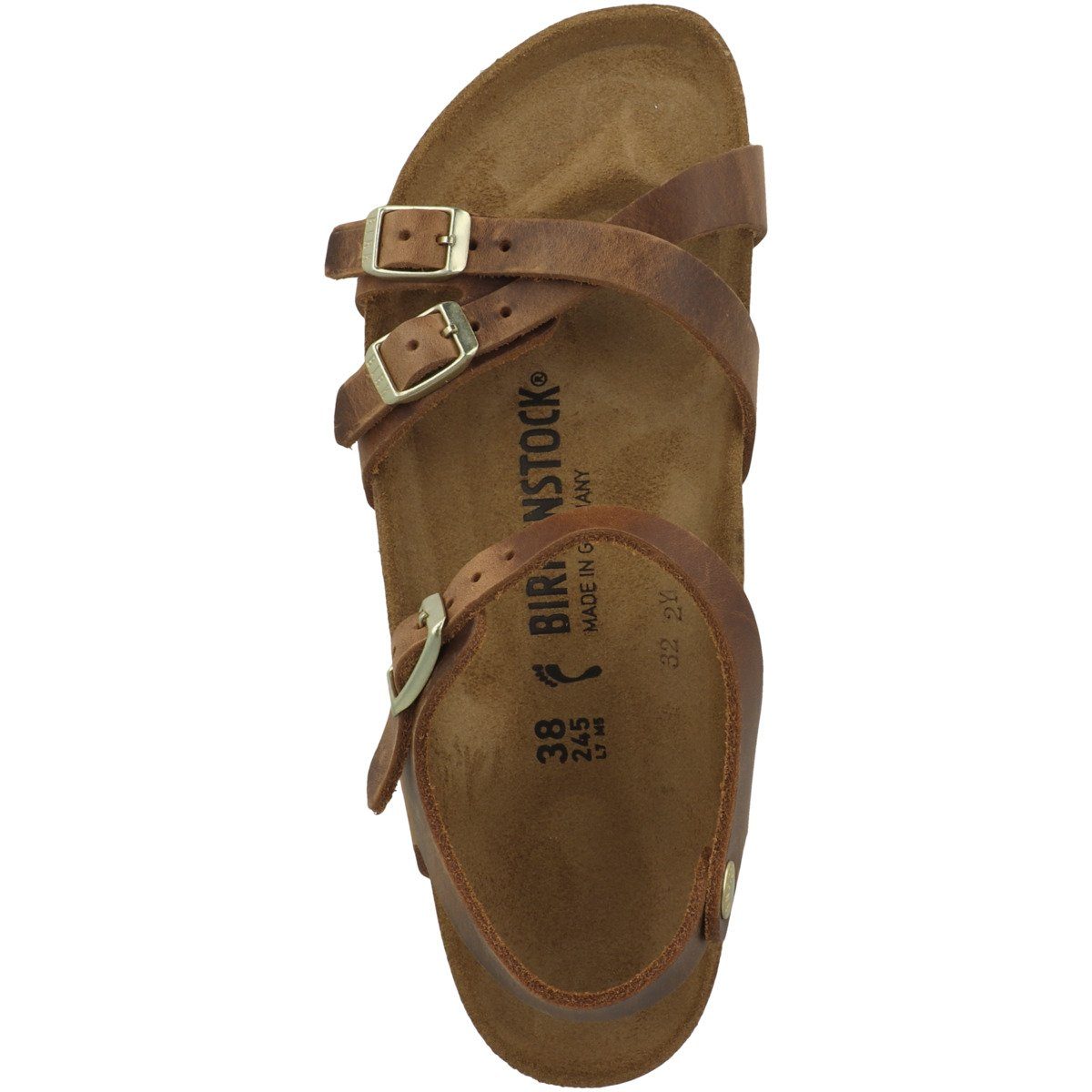 Birkenstock Kumba Geöltes Nubukleder Schmal Damen Sandale Sandaletten, Somm günstig online kaufen