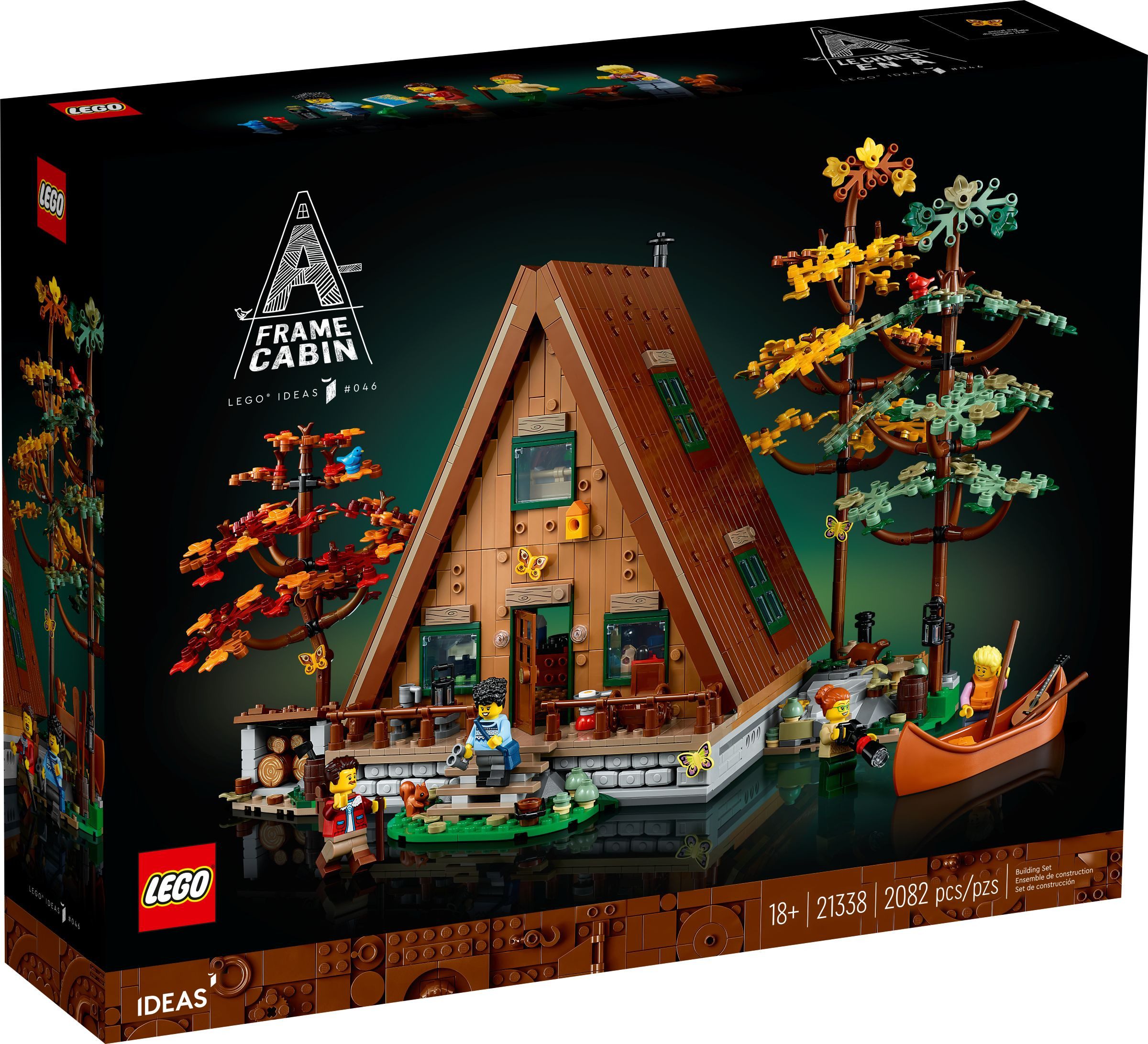 LEGO® Ideas 21338 Finnhütte Konstruktionsspielsteine