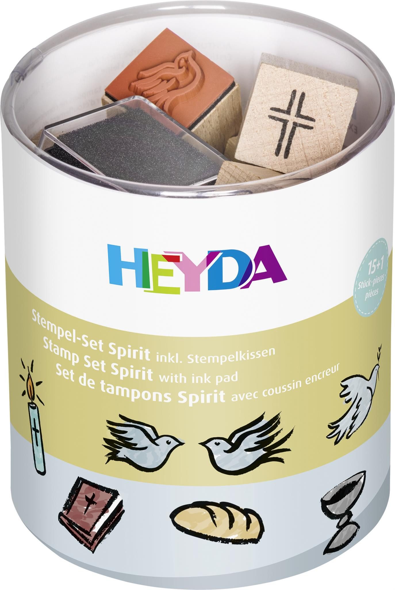 Heyda Stempel StempelSet Spirit