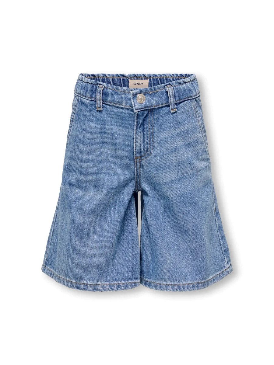 KIDS ONLY Jeansshorts KOGCOMET WIDE LONG SHORTS (1-tlg) High Waist