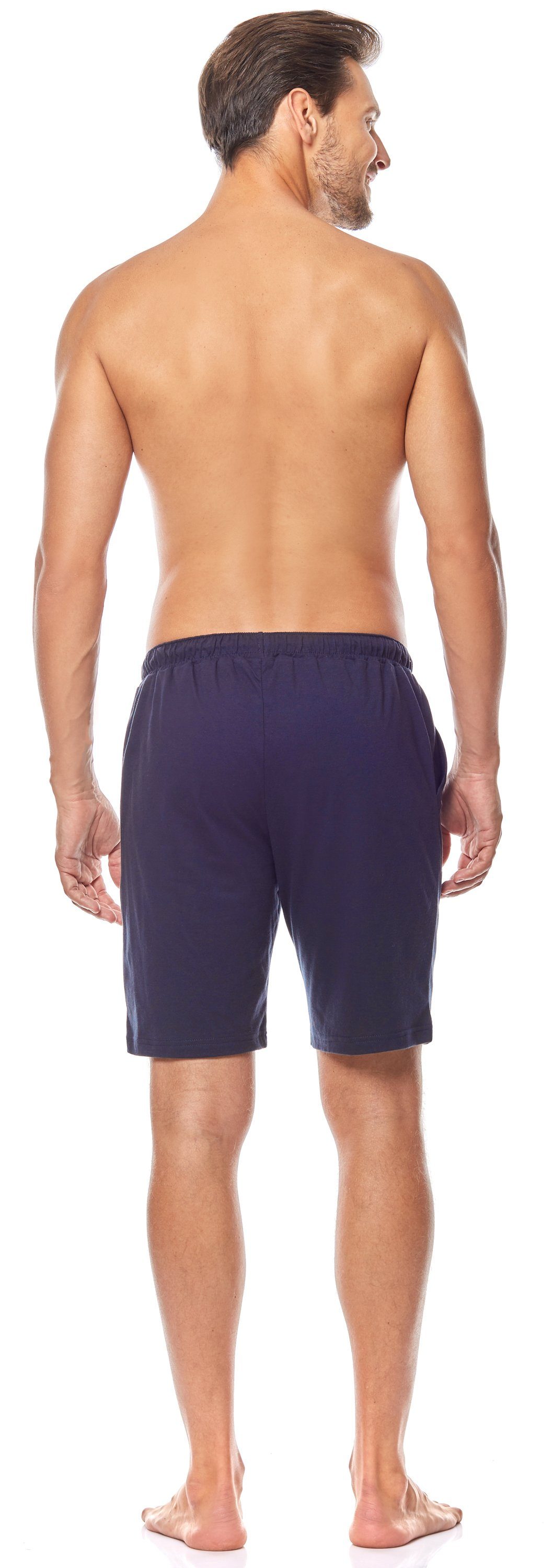 Timone Pyjamashorts Herren Schlafanzughose Kurz TI30-114 (1-tlg) elastischer Bund