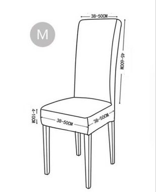 Stuhlbezug Sitzflächenhusse Universal Stuhlbezug Stretch Stuhlhussen, Coonoor, Stretch Abnehmbare Waschbar Stuhlbezug