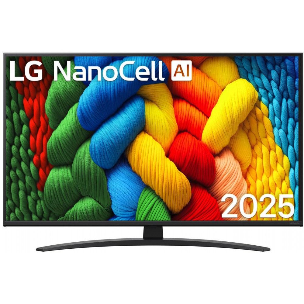 LGDM 43NANO81A6A.AEU LCD-LED Телевизоры (43 Zoll, 4K Ultra HD, WLAN integriert, Verbesserte Bildqualität, modernes Design)