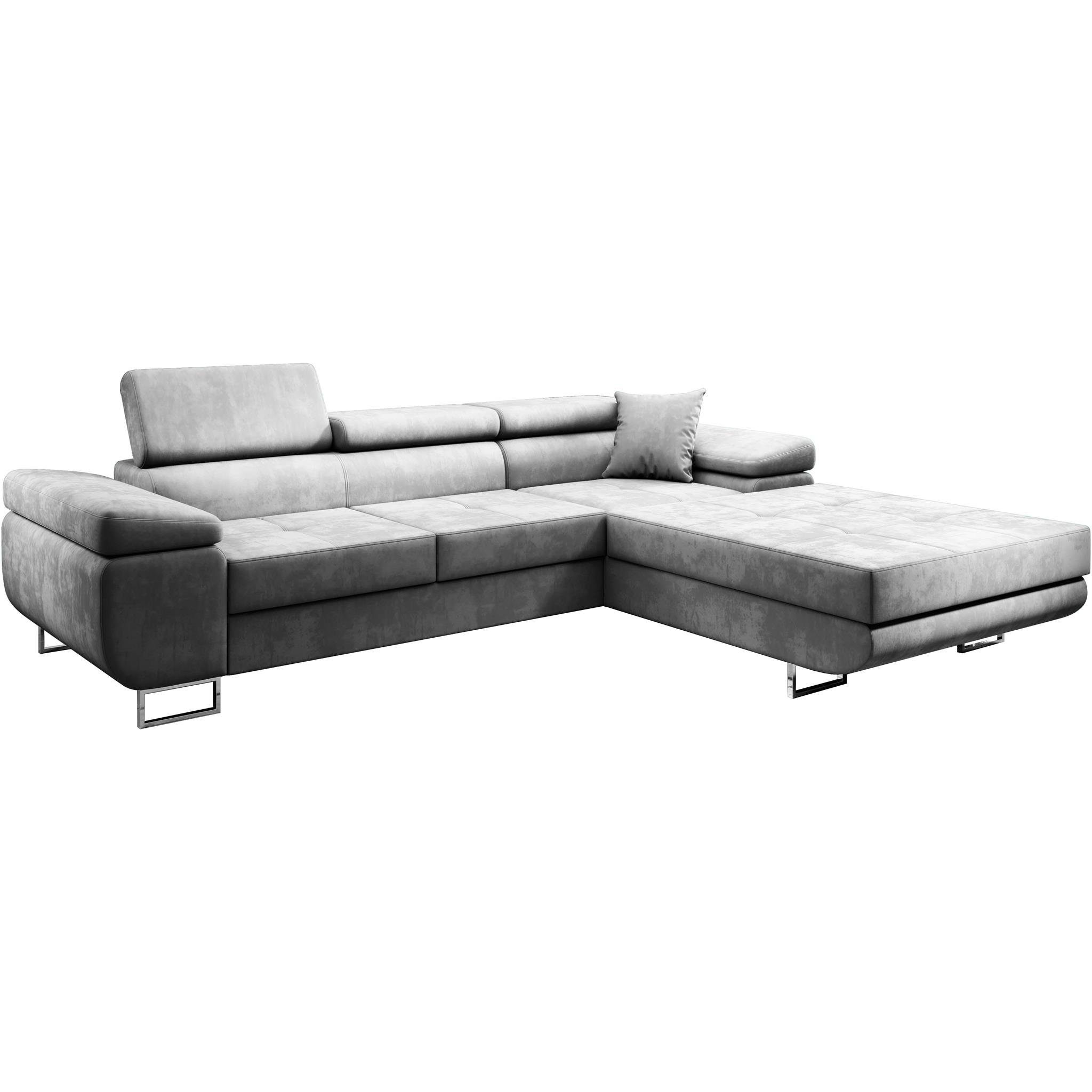 Beautysofa Ecksofa Alons mit Schlaffunktion auf günstig online kaufen