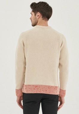 ORGANICATION Sweater Men's Wool Sweater in Ecru
