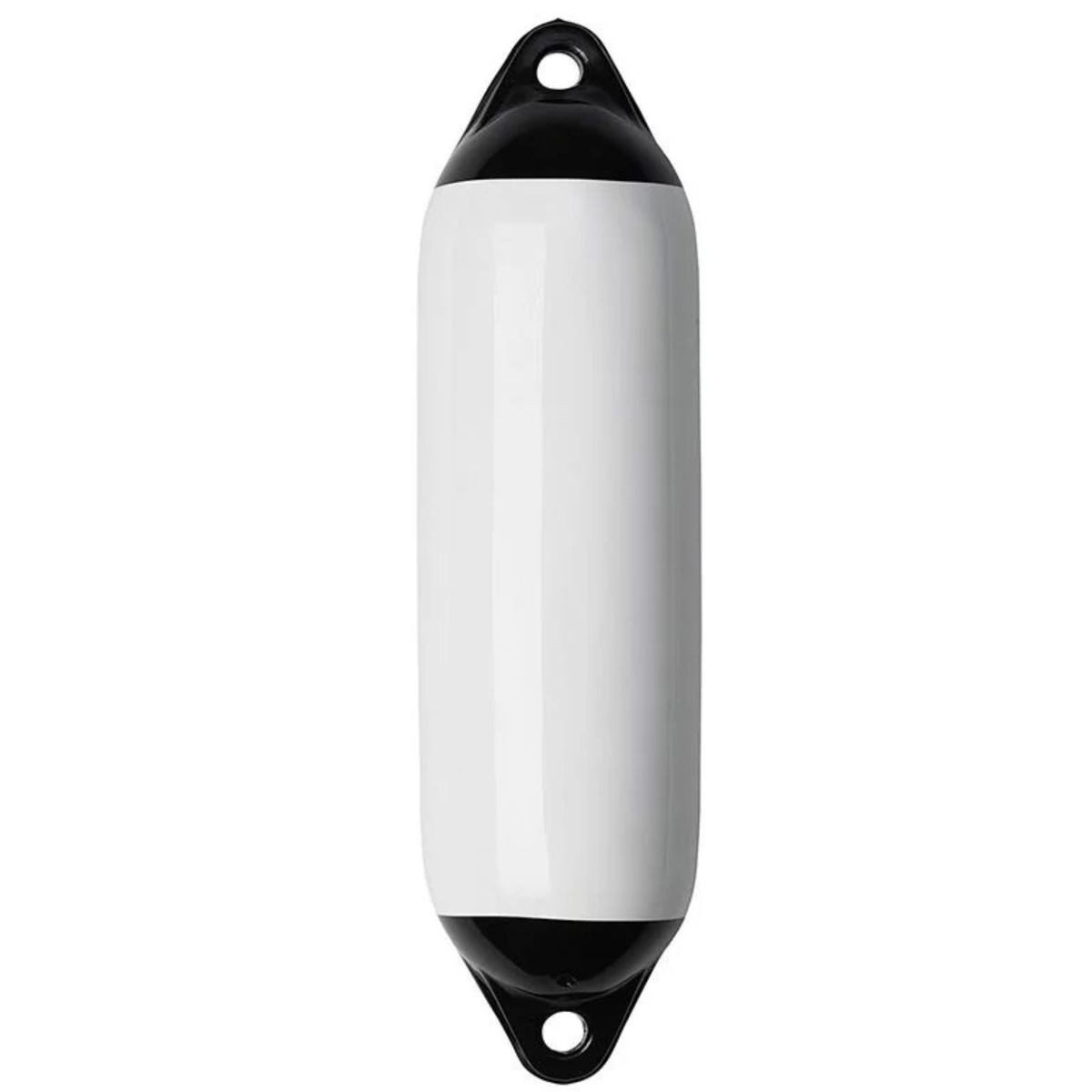 Seilflechter Segelboot Marinefender weiß 120 x 450 mm Boot Rammschutz mit Befestigungsösen, (1-St), robust verarbeitet