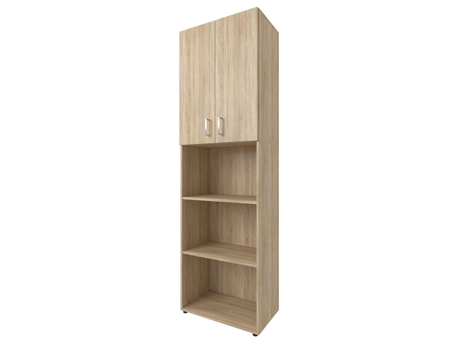 möbelando Aktenschrank Trio 23 57 x 190 x 34,5 cm (B/H/T) günstig online kaufen