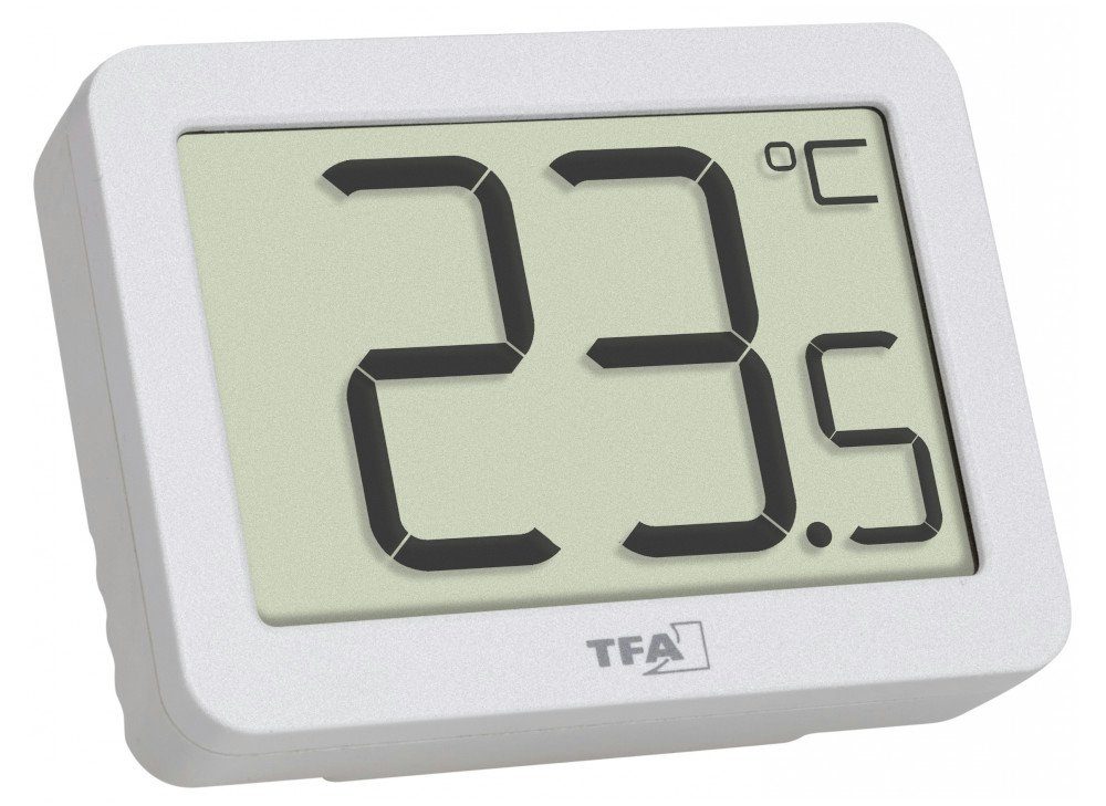 TFA Dostmann Raumthermometer digitales Thermometer TFA 30.1065 zur Temperaturkontrolle