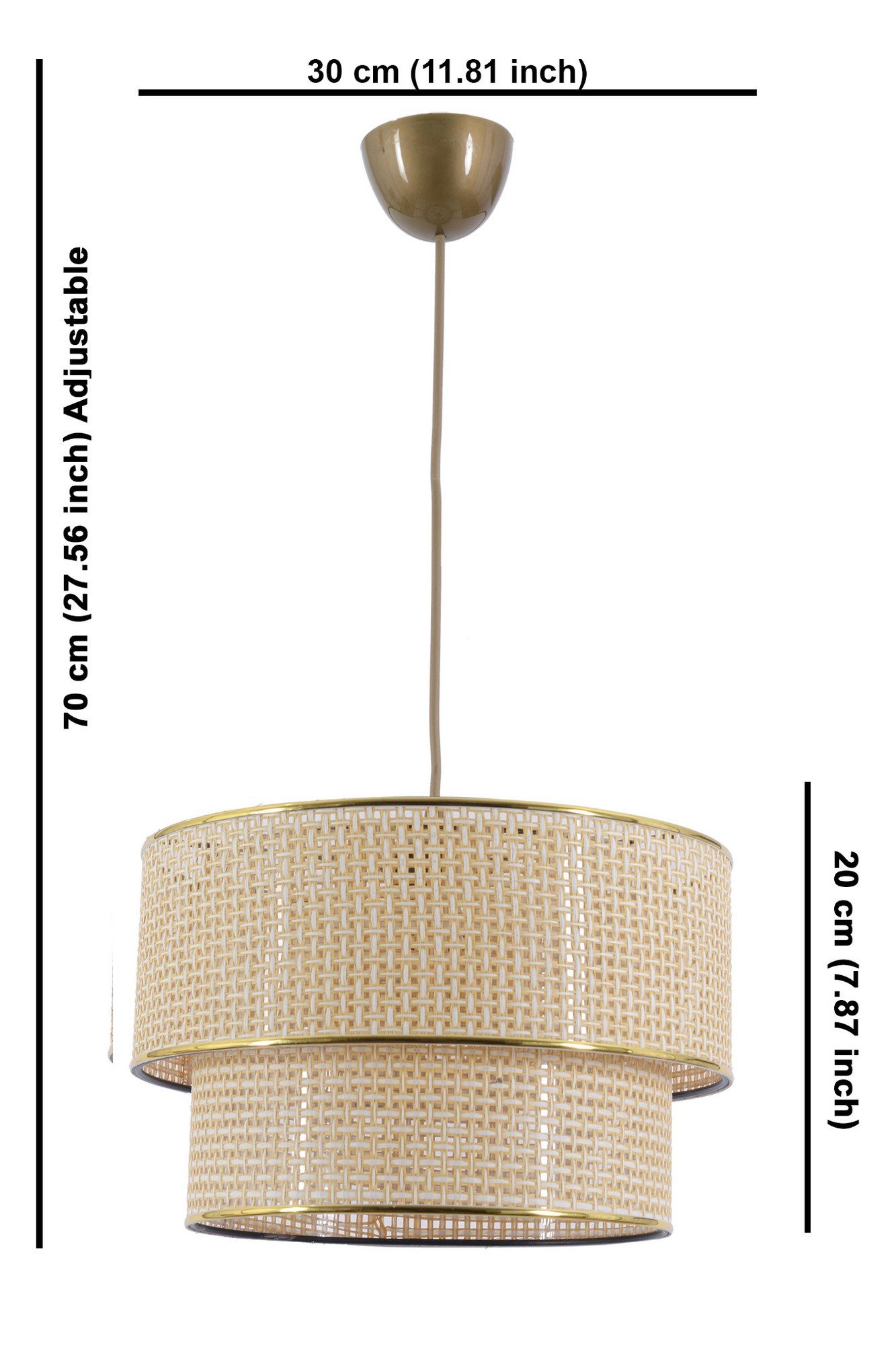 Opviq Kronleuchter METAL BODY, 30 x 30 cm H2264