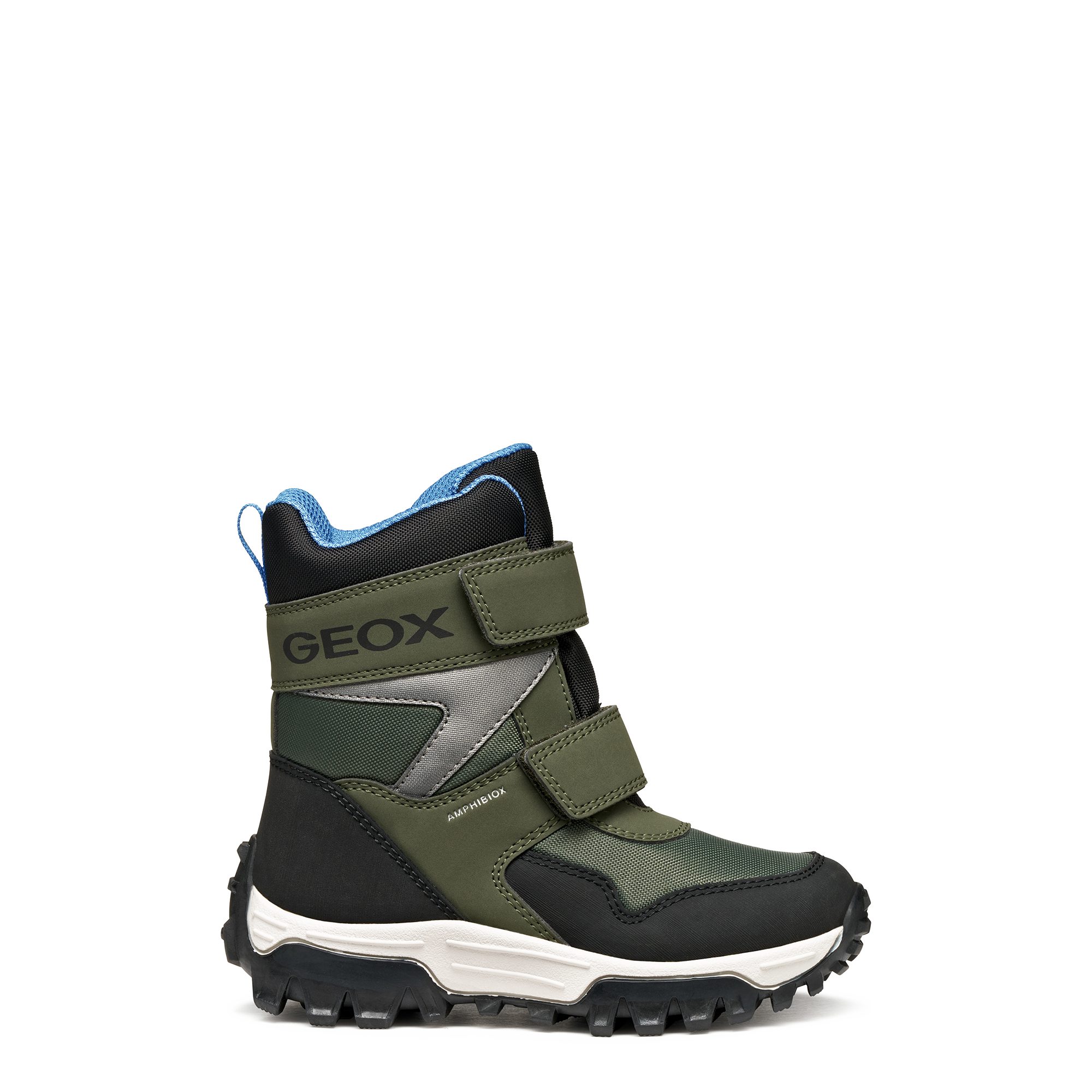 Geox GEOX HIMALAYA, Warmfutter, Grün kombiniert, Kinder Winterstiefel