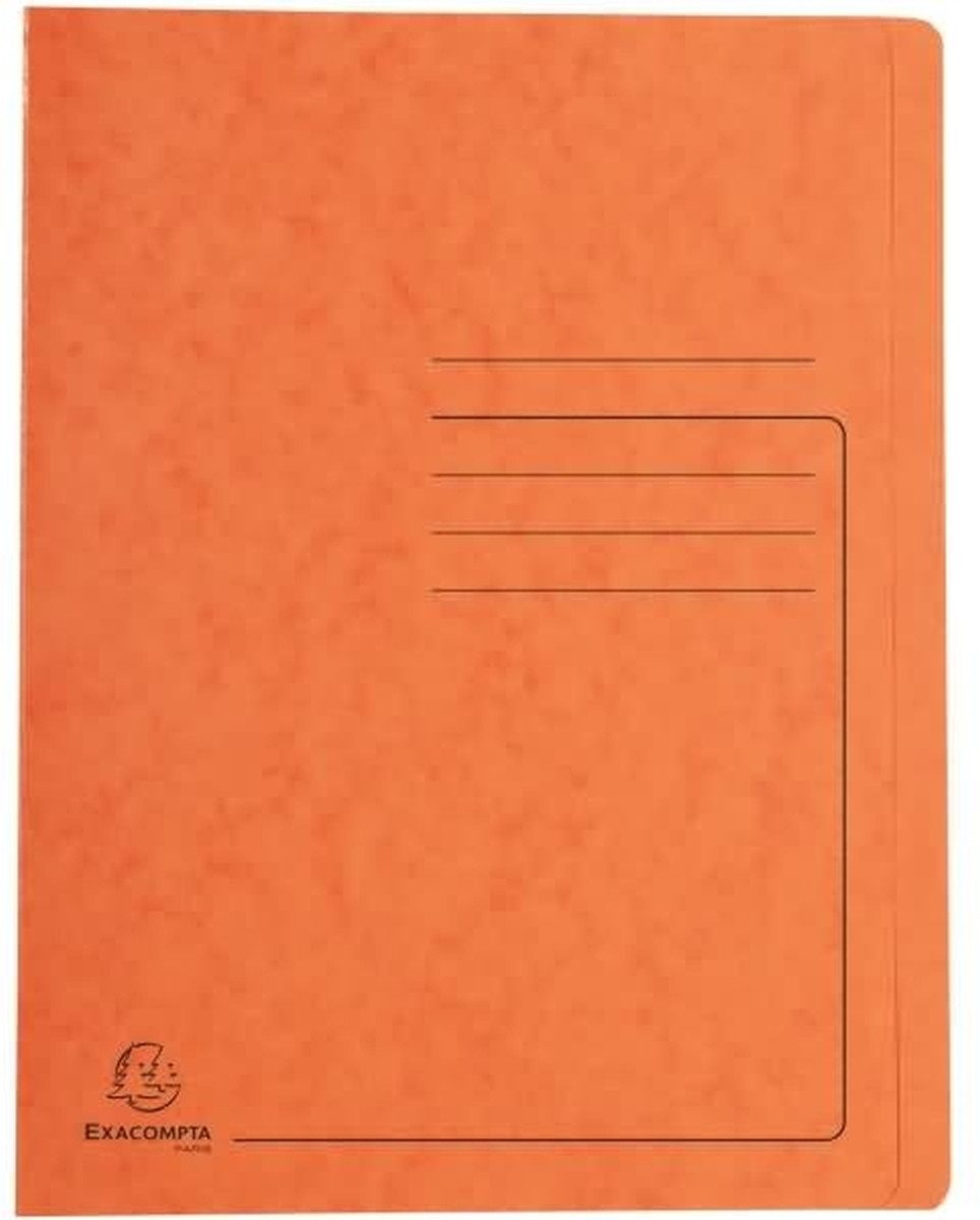 EXACOMPTA Hefter Schnellhefter A4 Karton orange