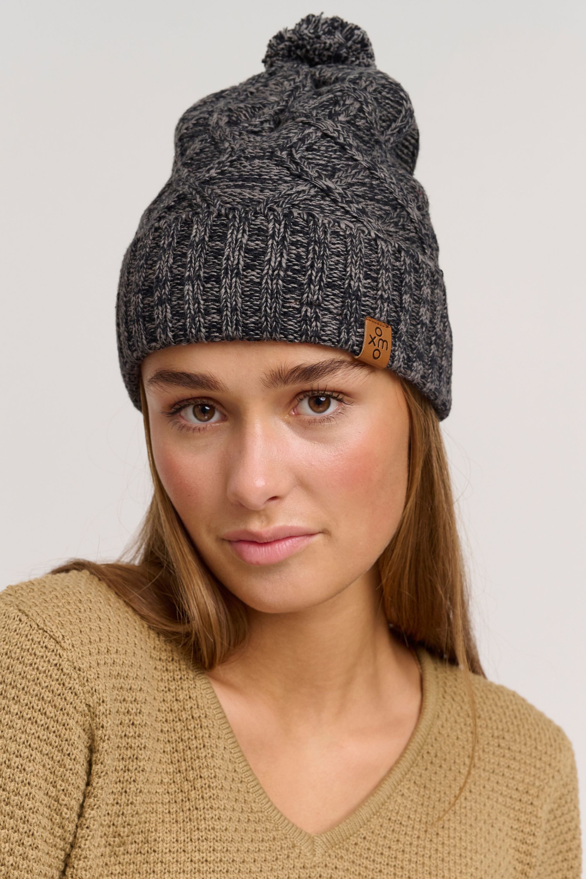 OXMO Strickmütze OXPom Pudelmütze aus 100% günstig online kaufen